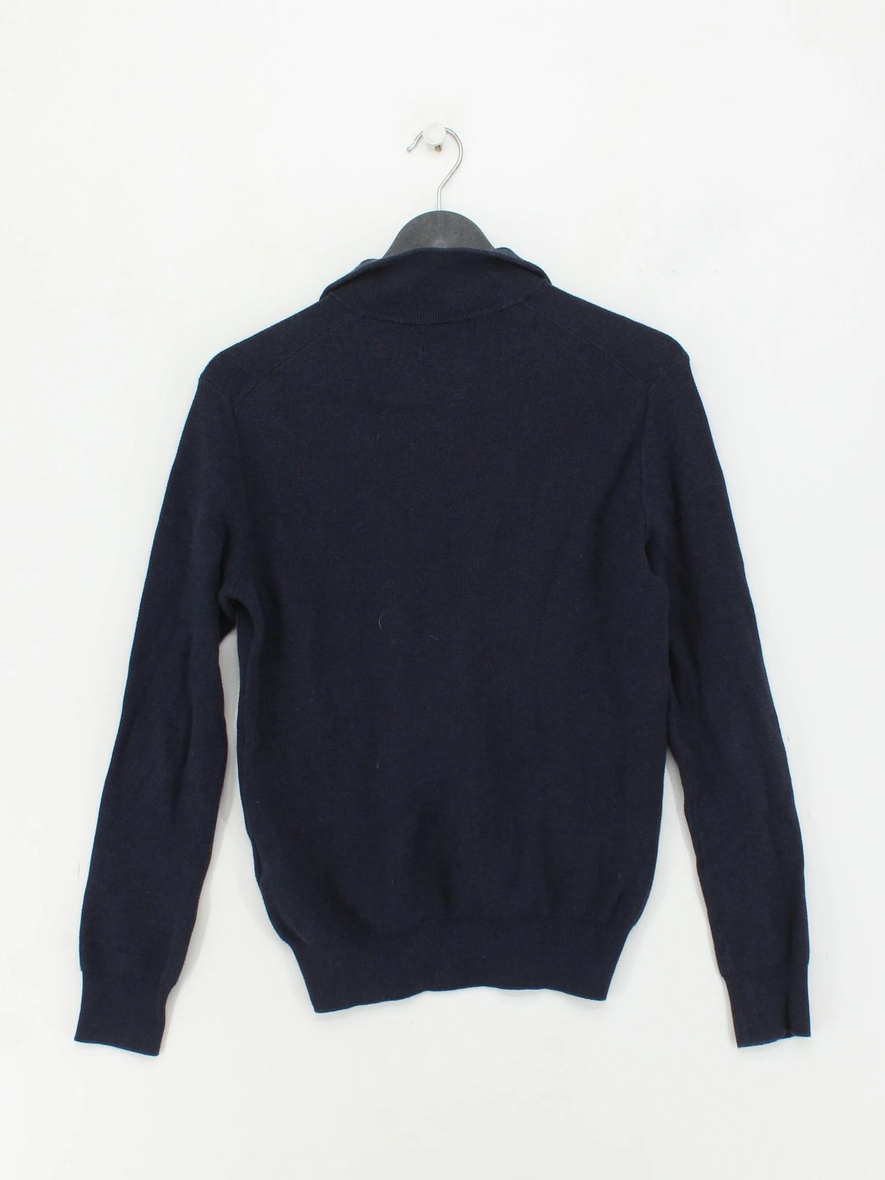 Ralph Lauren Men's Jumper XS Blue 100% Cotton Mock Neck Pullover - Image 2