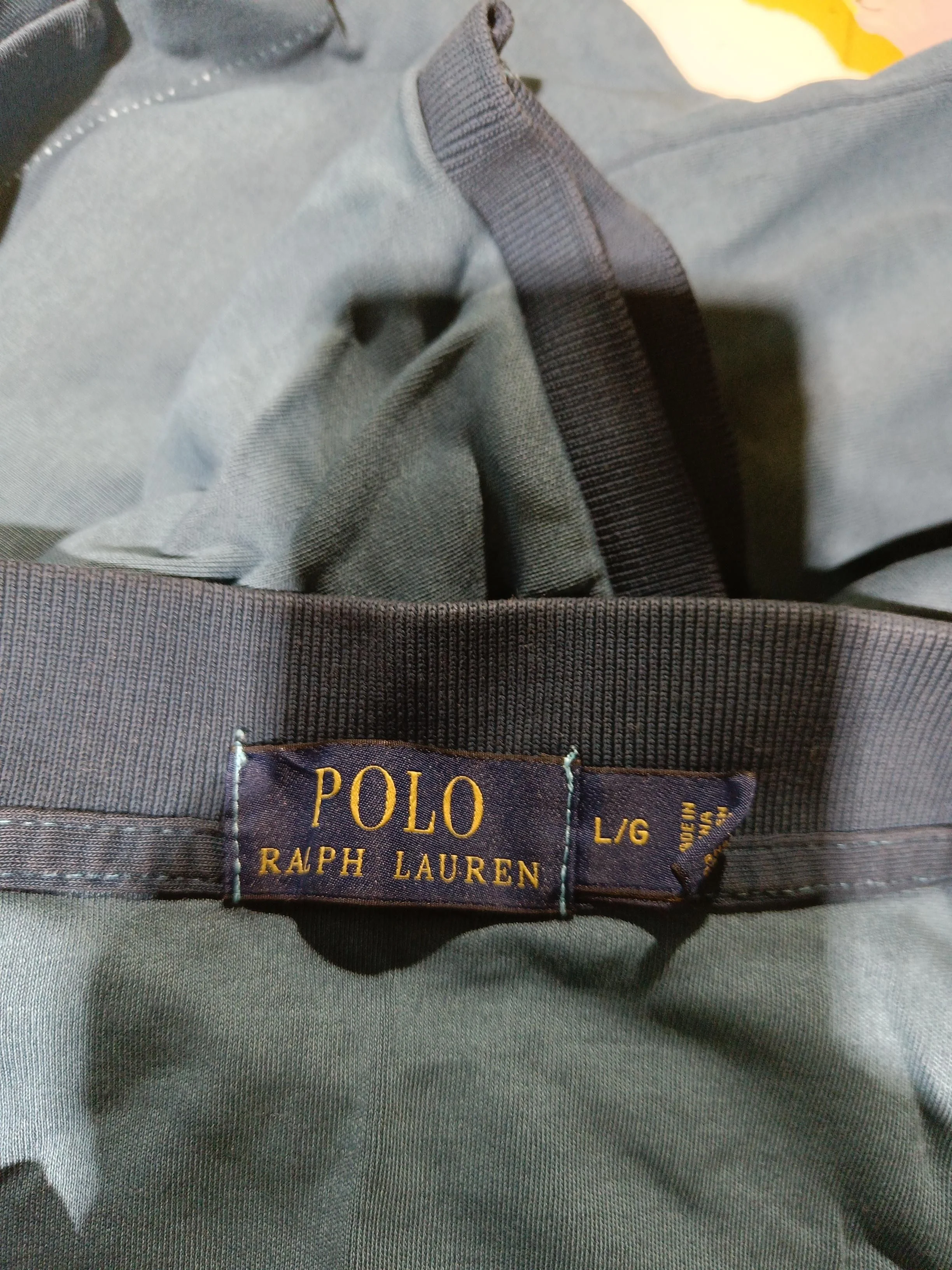 Ralph Lauren Men's Polo L Blue 100% Cotton Basic - Image 6