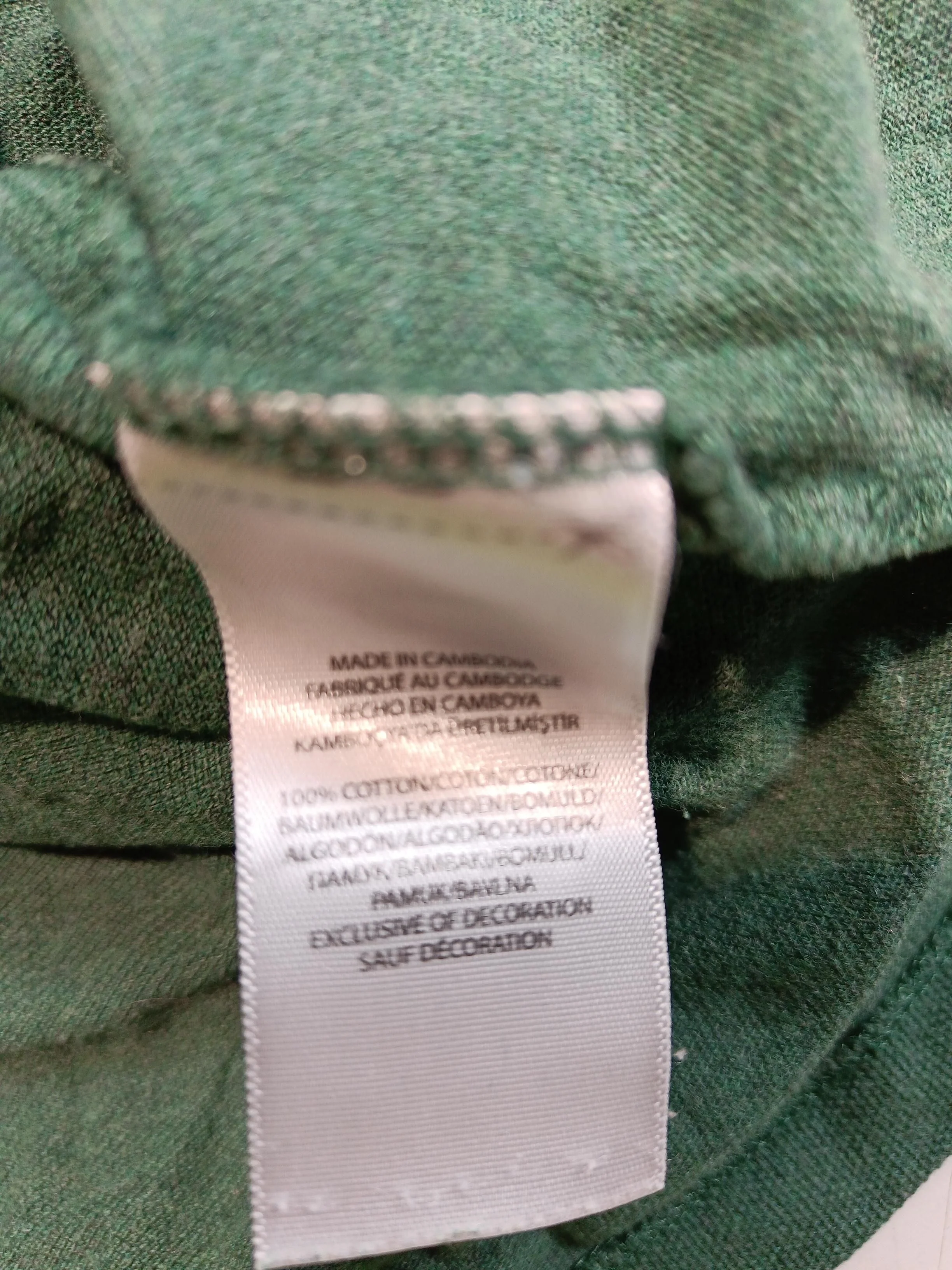 Ralph Lauren Men's Polo L Green 100% Cotton Basic - Image 6