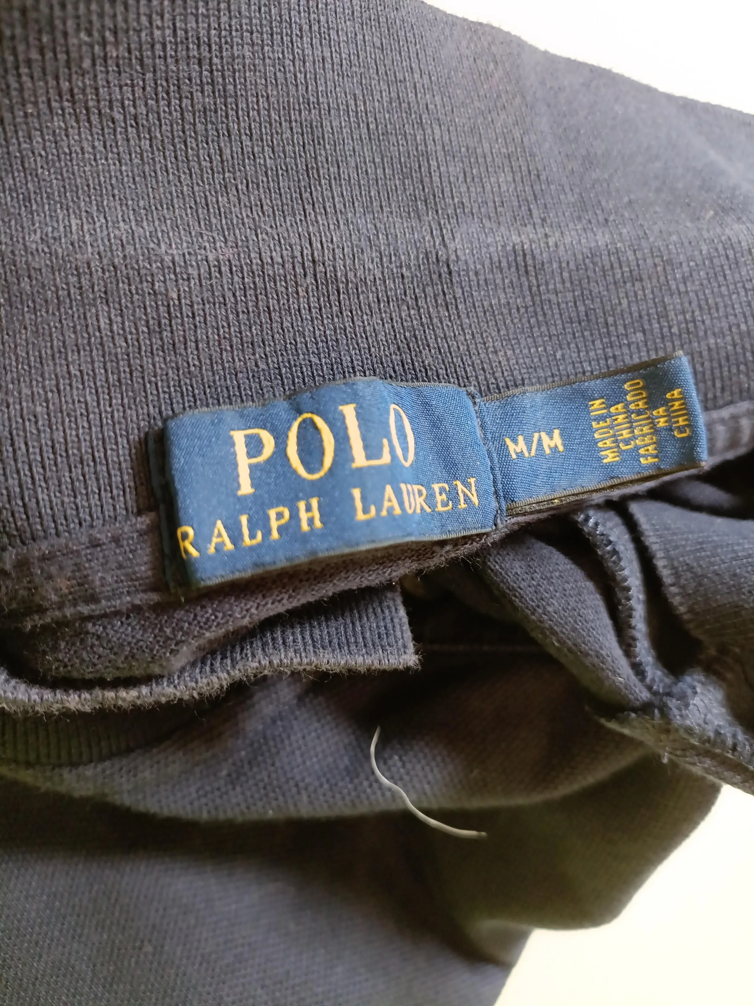 Ralph Lauren Men's Polo M Blue 100% Cotton Basic - Image 6