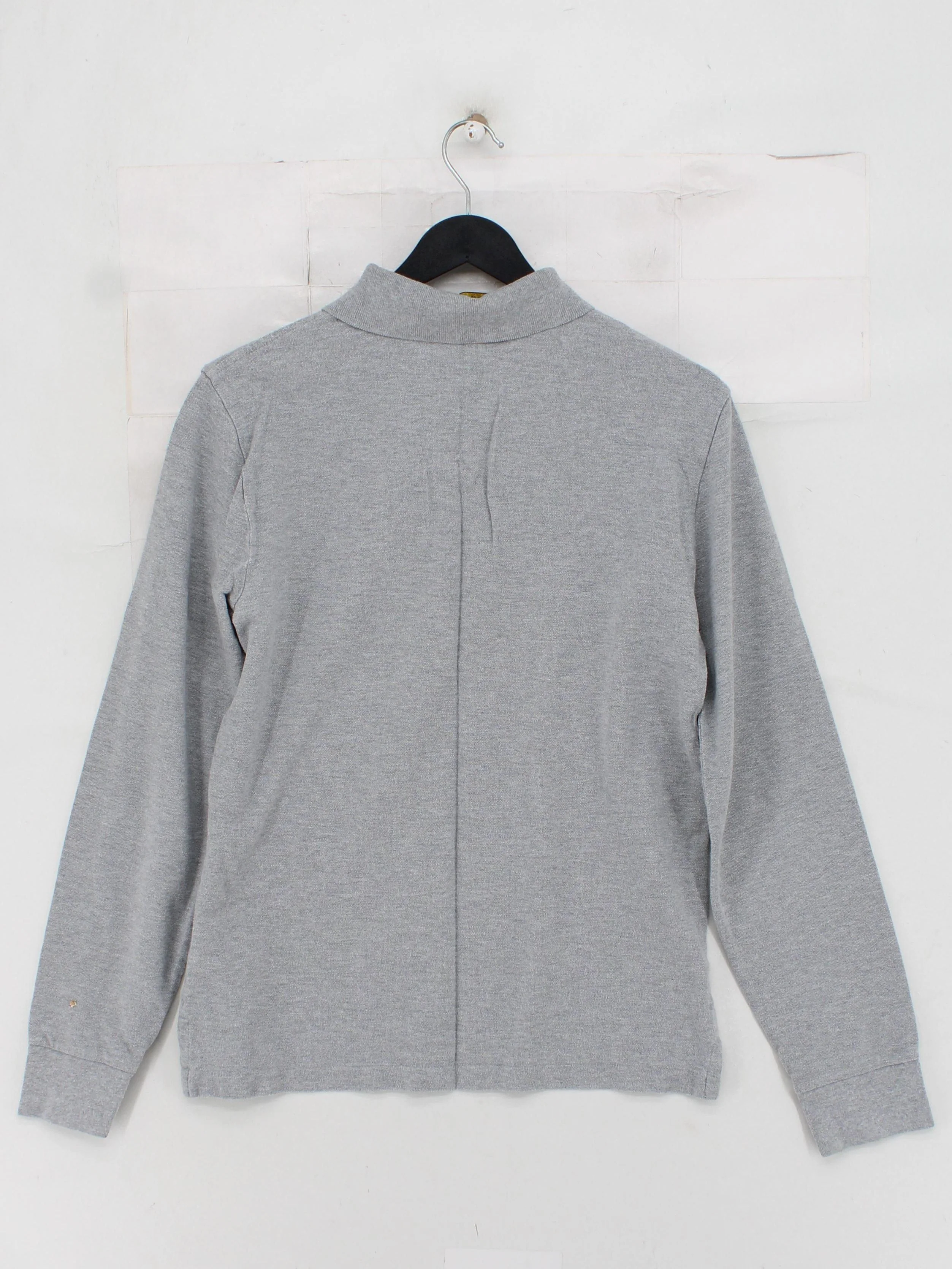 Ralph Lauren Men's Polo M Grey 100% Cotton Basic - Image 2