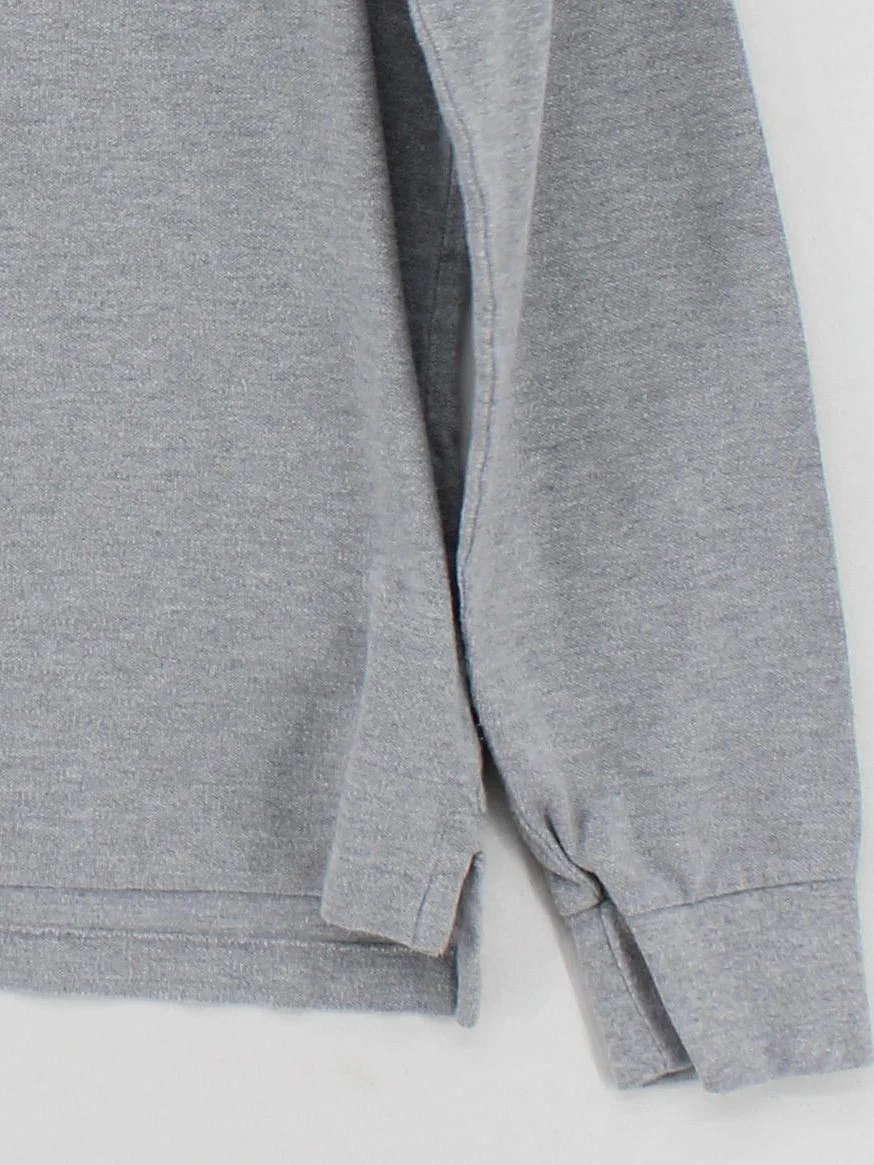 Ralph Lauren Men's Polo M Grey 100% Cotton Basic - Image 4