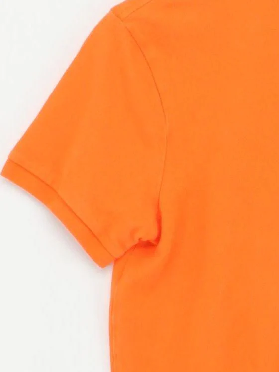 Ralph Lauren Men's Polo S Orange 100% Cotton Basic - Image 4