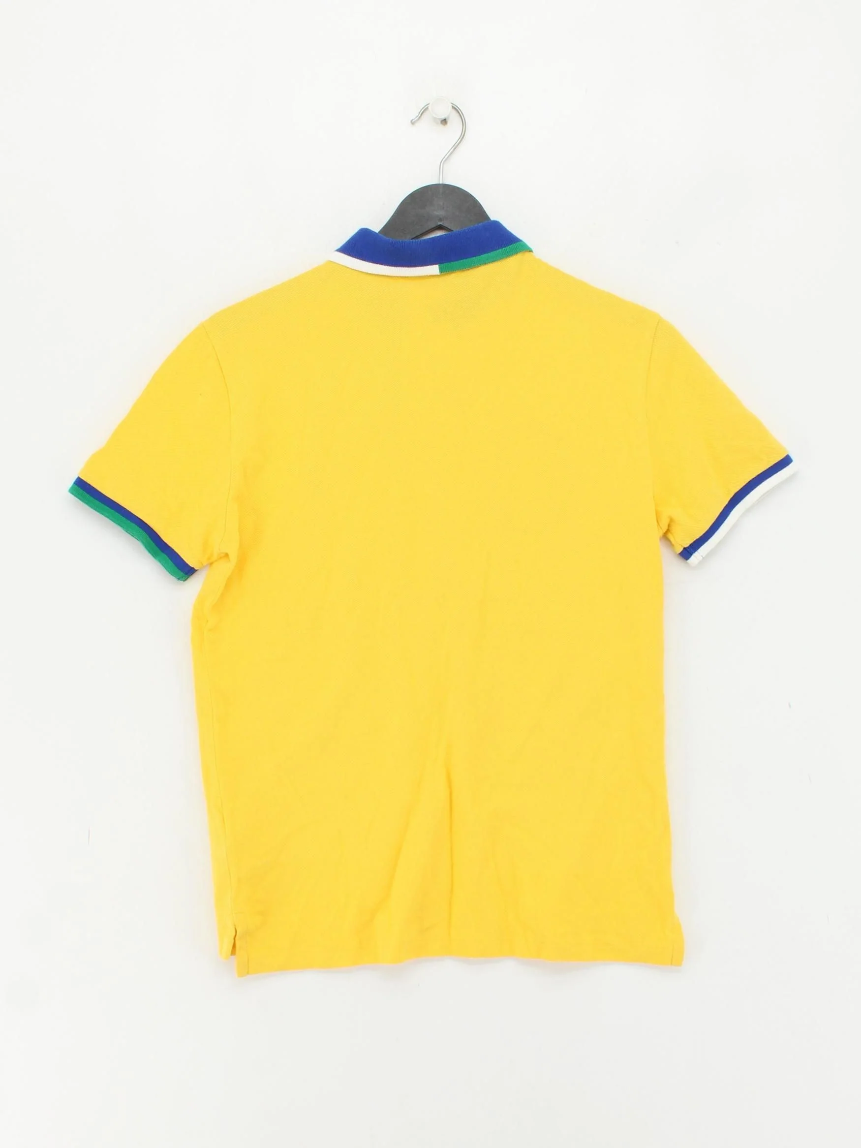 Ralph Lauren Men's Polo S Yellow Graphic 100% Cotton Basic - Image 2