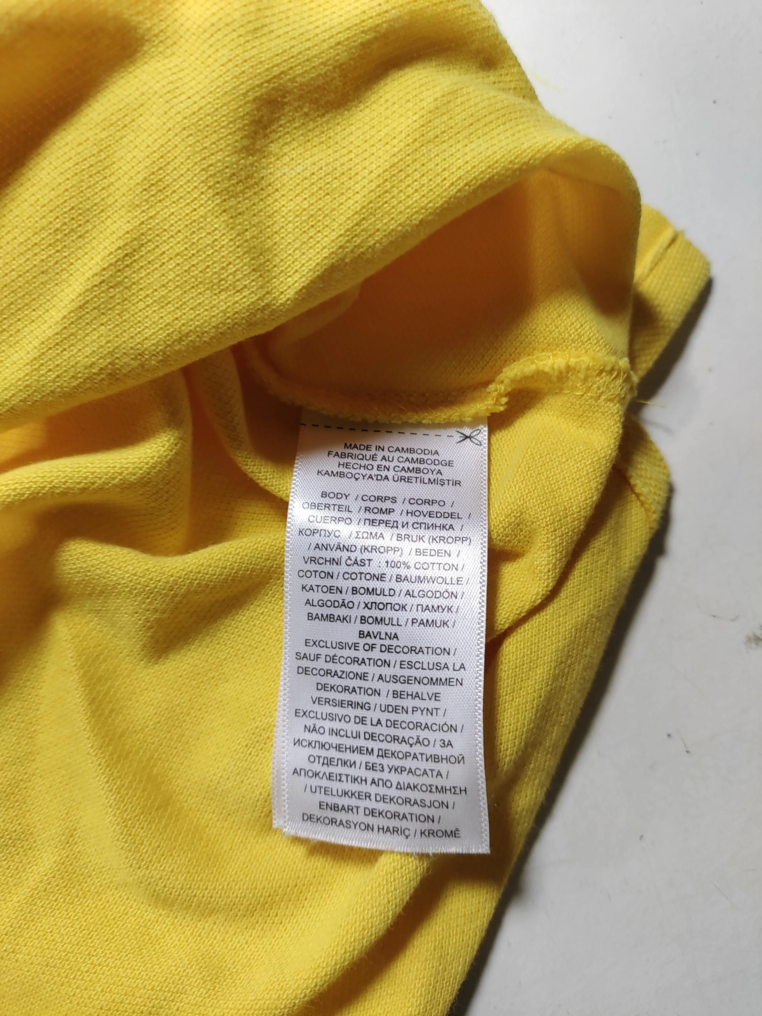 Ralph Lauren Men's Polo S Yellow Graphic 100% Cotton Basic - Image 6