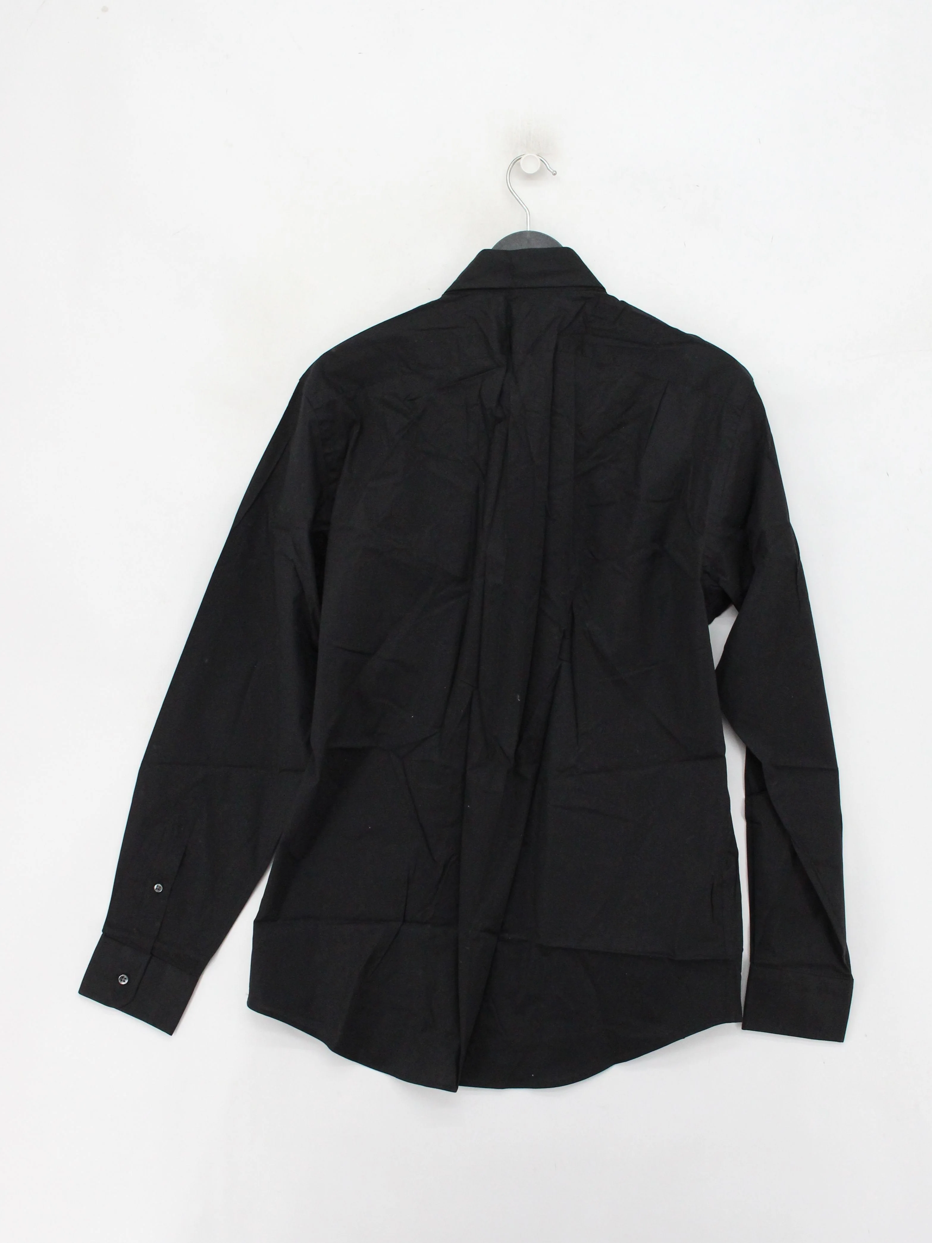 Ralph Lauren Men's Shirt Collar: 16 in Black Cotton with Elastane Basic - Image 2