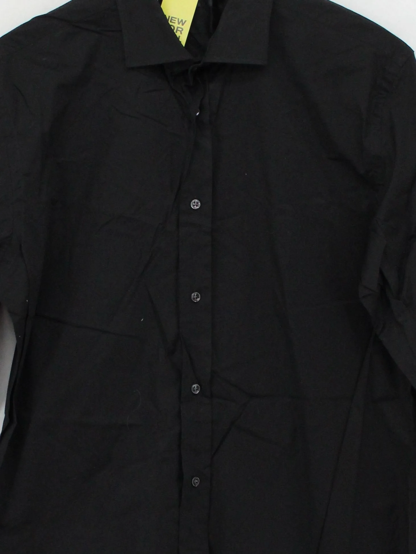Ralph Lauren Men's Shirt Collar: 16 in Black Cotton with Elastane Basic - Image 3
