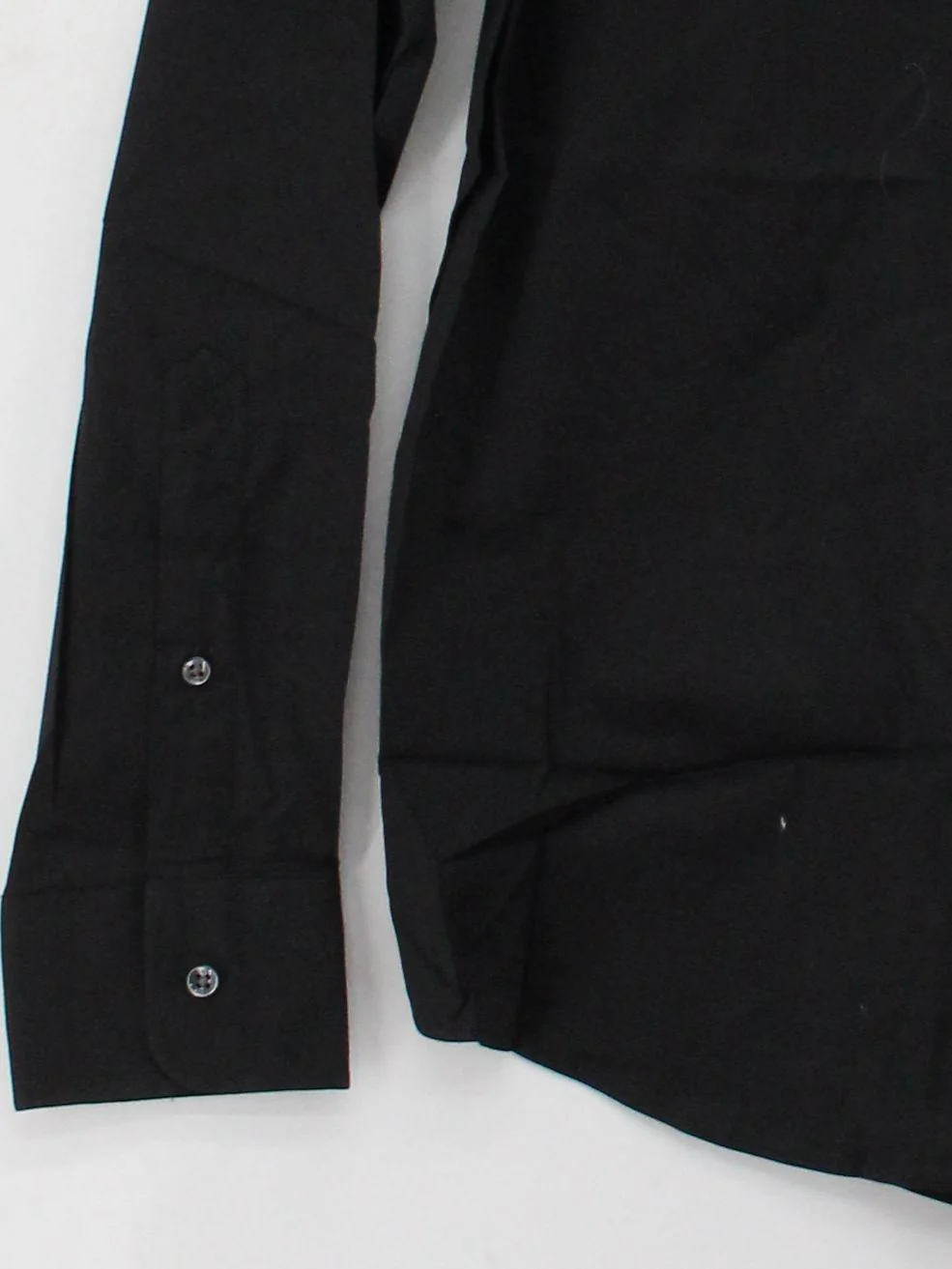 Ralph Lauren Men's Shirt Collar: 16 in Black Cotton with Elastane Basic - Image 4