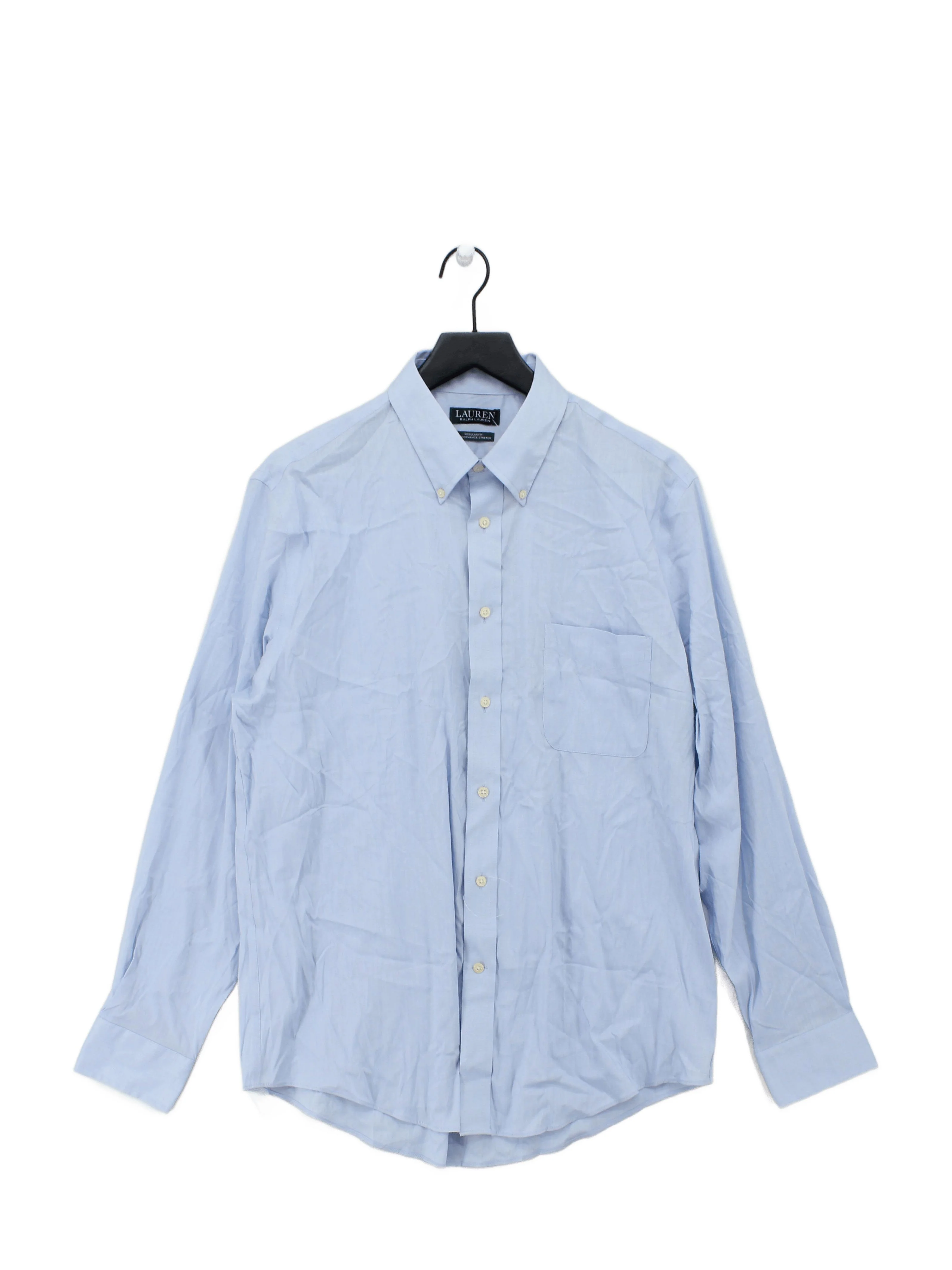 Ralph Lauren Men's Shirt L Blue 100% Other Basic
