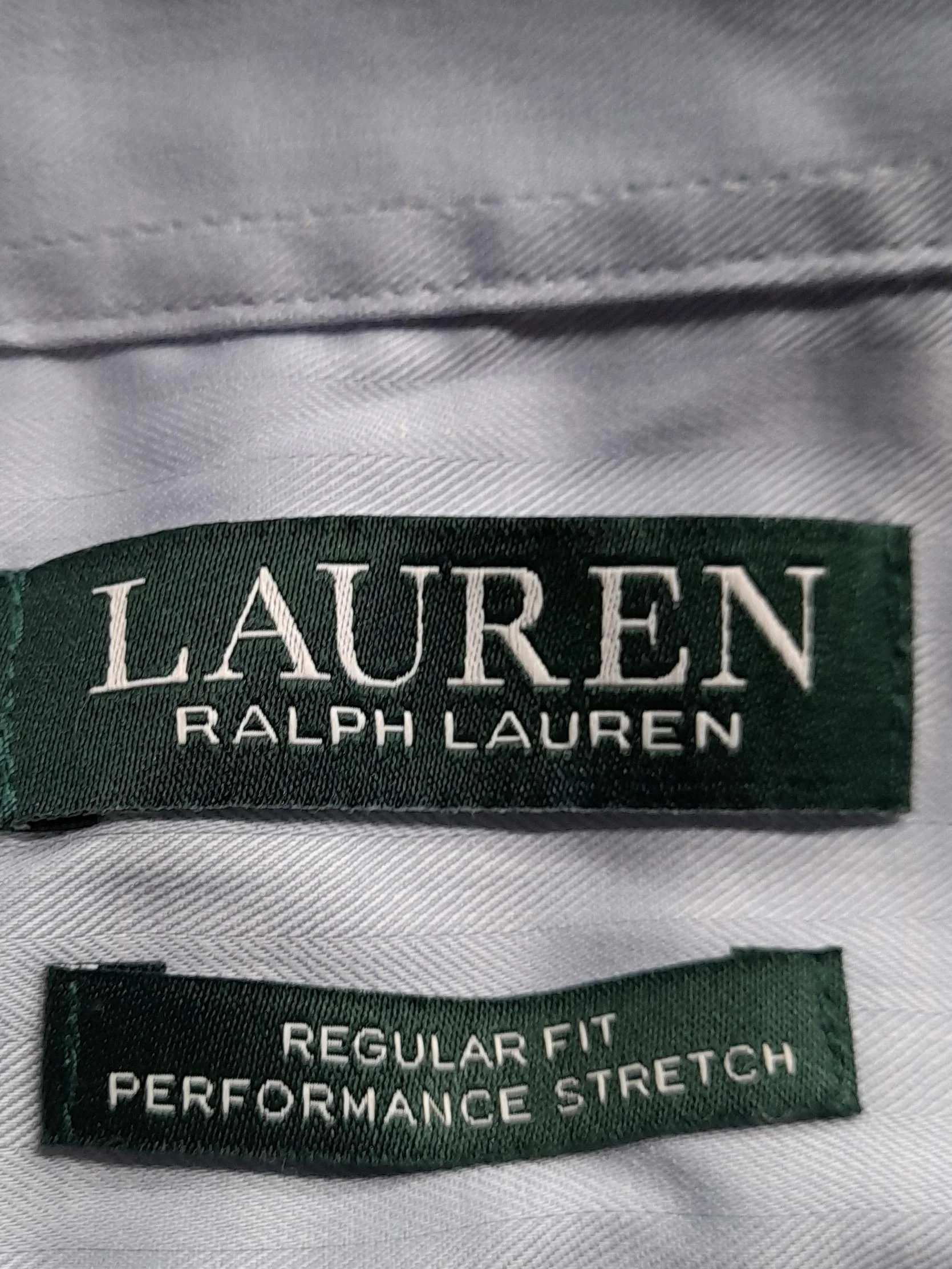 Ralph Lauren Men's Shirt L Blue 100% Other Basic - Image 5