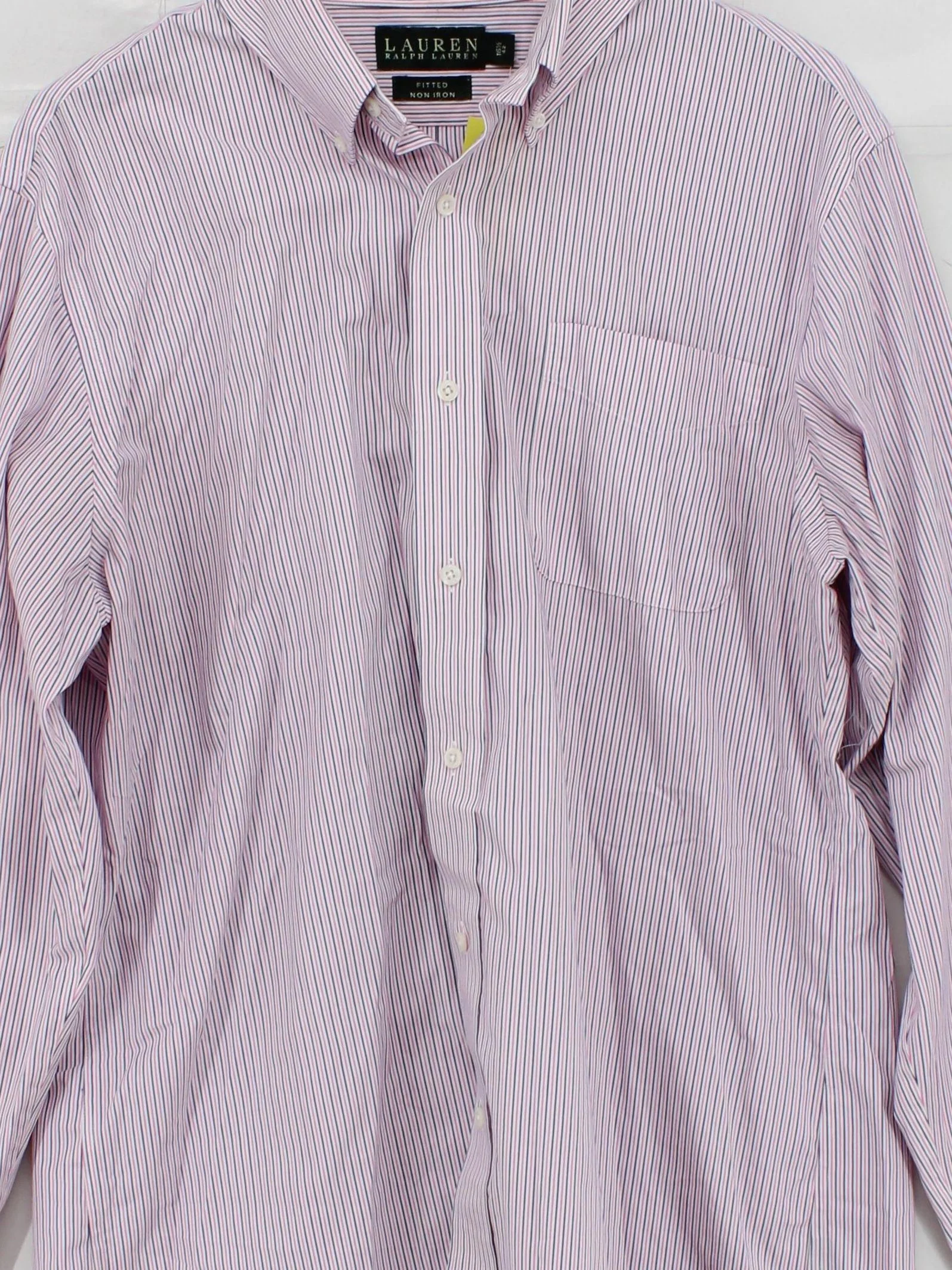 Ralph Lauren Men's Shirt L Multi Striped 100% Cotton Basic - Image 3