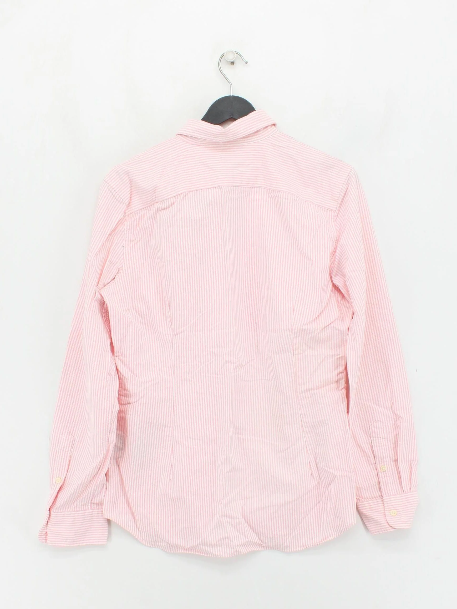 Ralph Lauren Men's Shirt L Pink Striped 100% Cotton Basic - Image 2