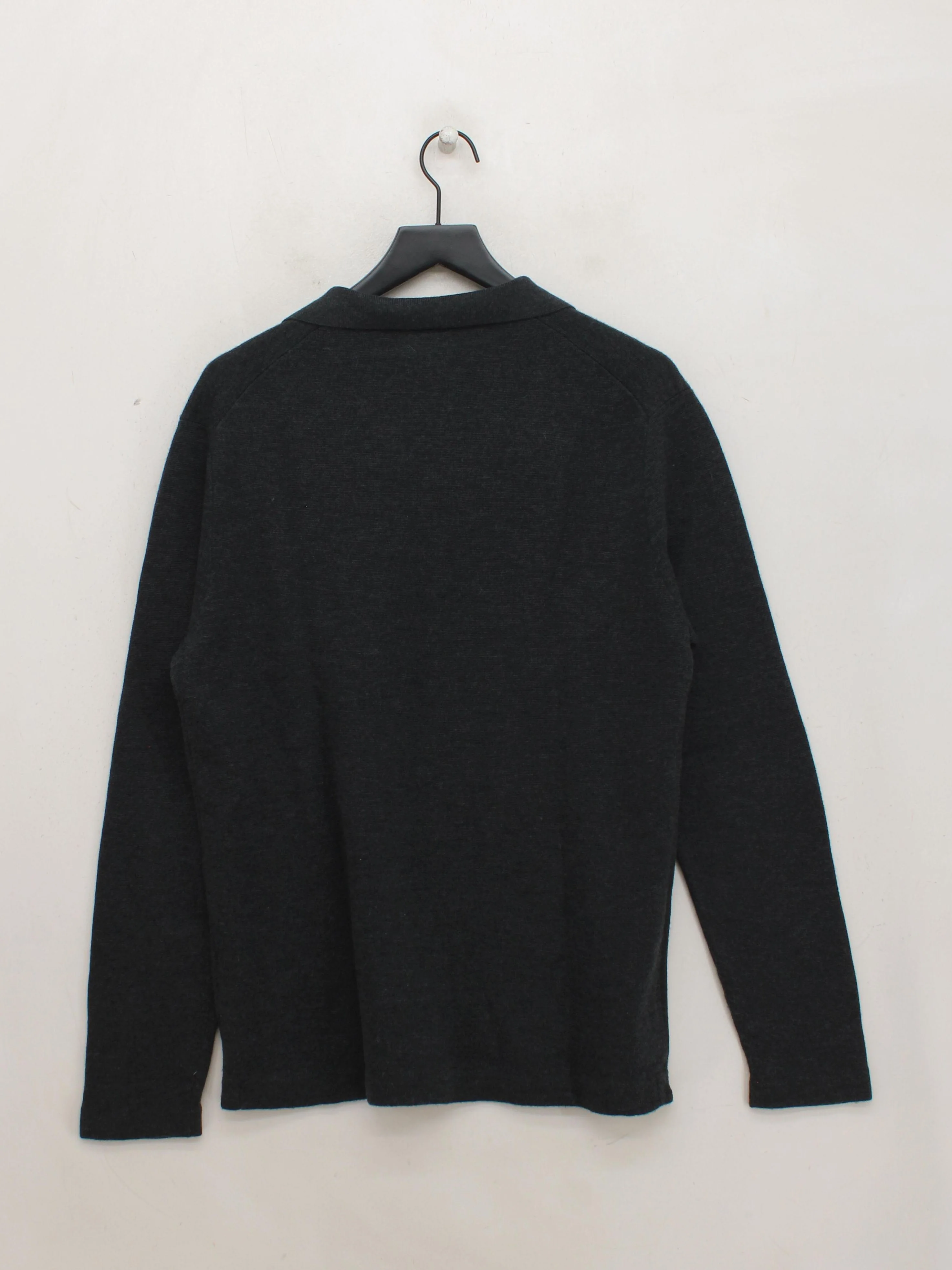 Ralph Lauren Men's Shirt M Grey 100% Wool Basic - Image 2