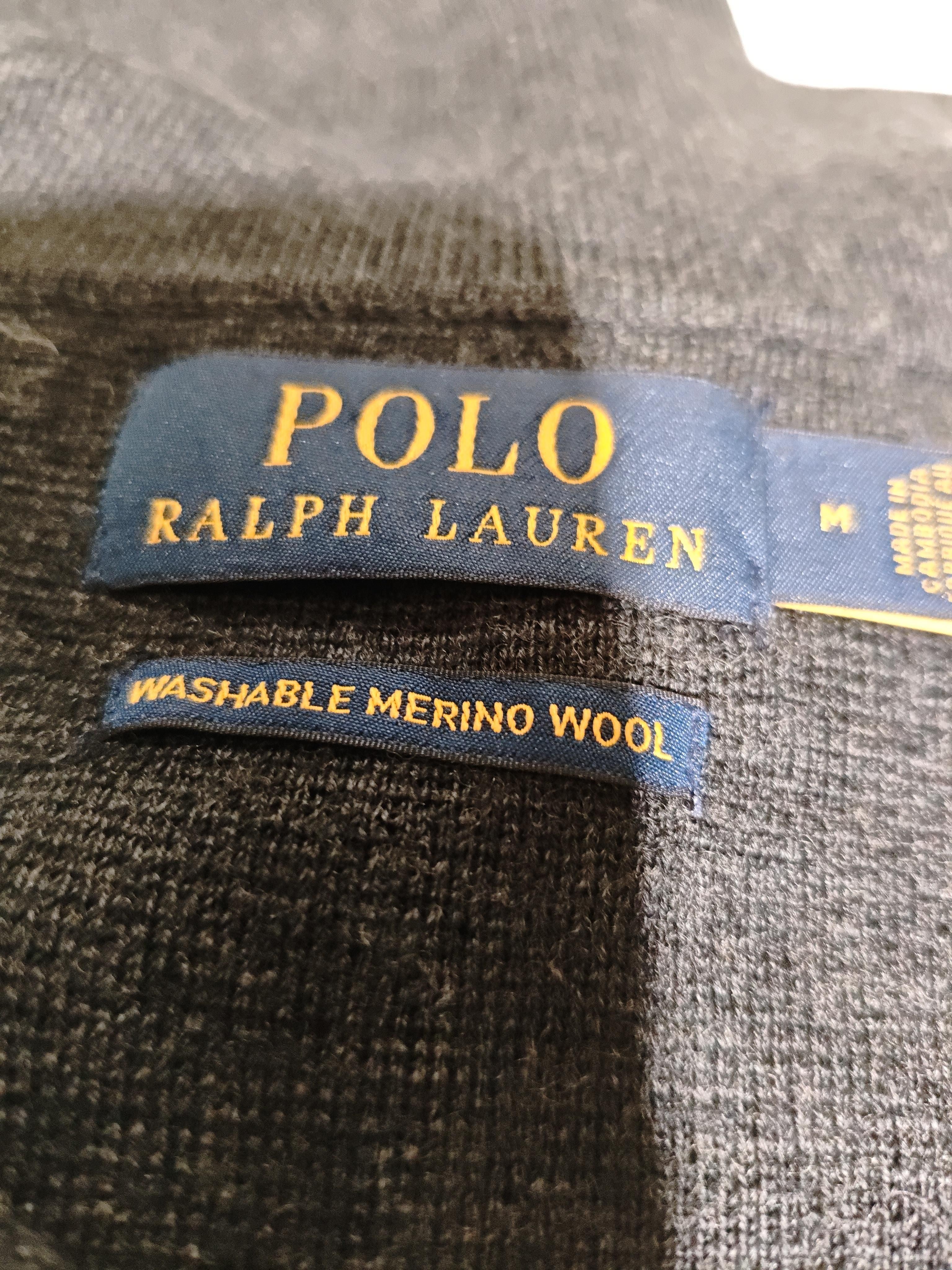 Ralph Lauren Men's Shirt M Grey 100% Wool Basic - Image 5
