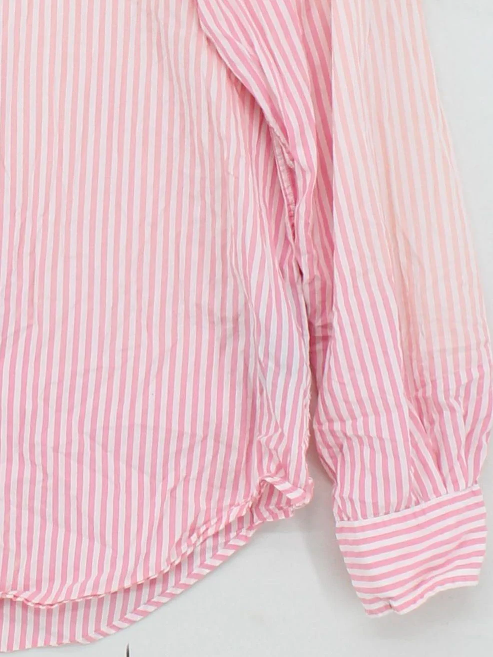 Ralph Lauren Men's Shirt M Pink Striped 100% Cotton Basic - Image 4