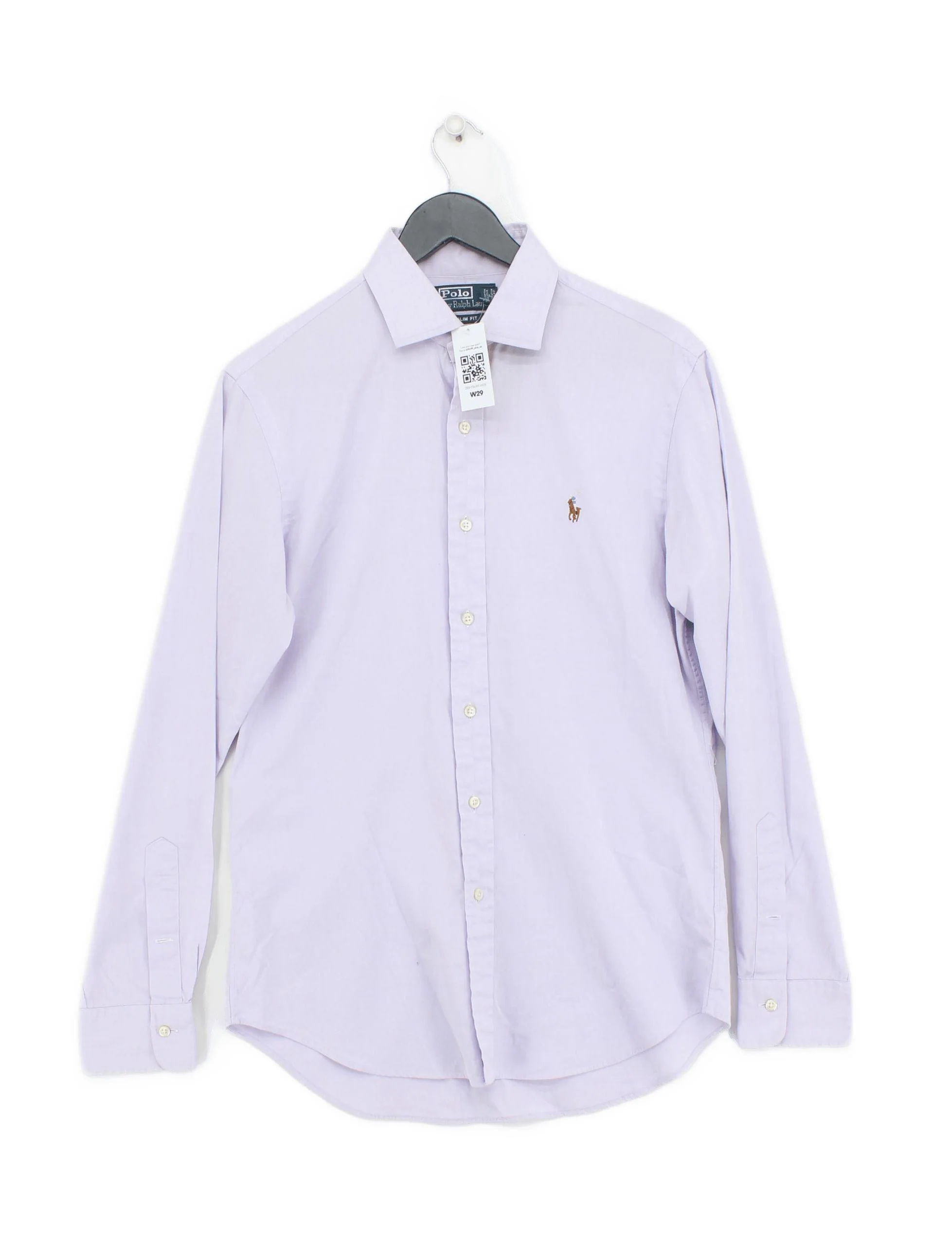 Ralph Lauren Men's Shirt M Purple 100% Cotton Basic