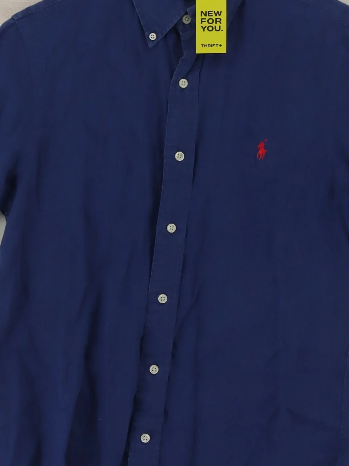 Ralph Lauren Men's Shirt S Blue 100% Linen Basic - Image 3
