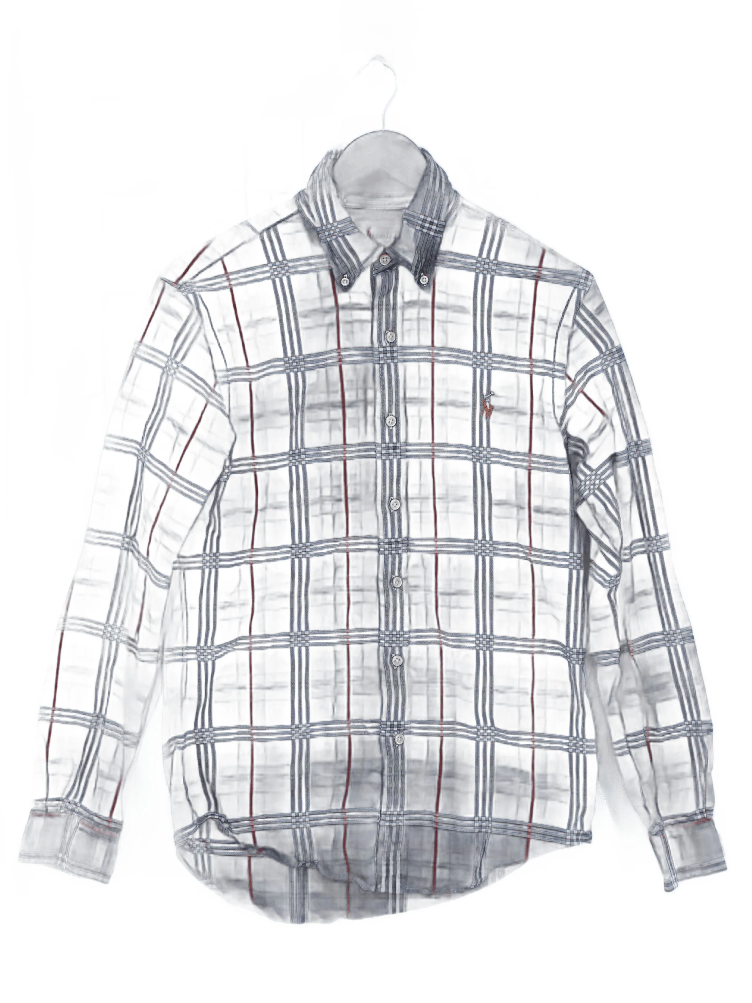 Ralph Lauren Men's Shirt S Multi Checkered 100% Cotton Basic