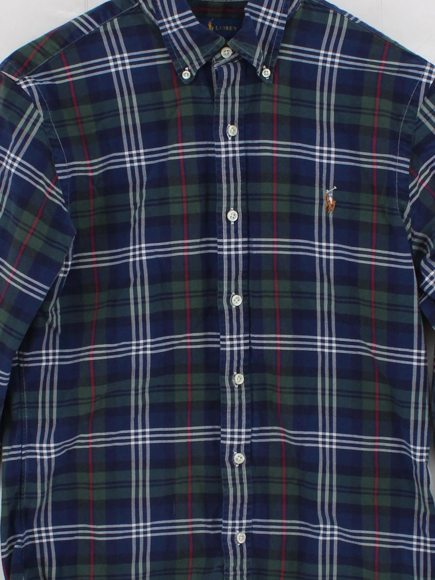 Ralph Lauren Men's Shirt S Multi Checkered 100% Cotton Basic - Image 3