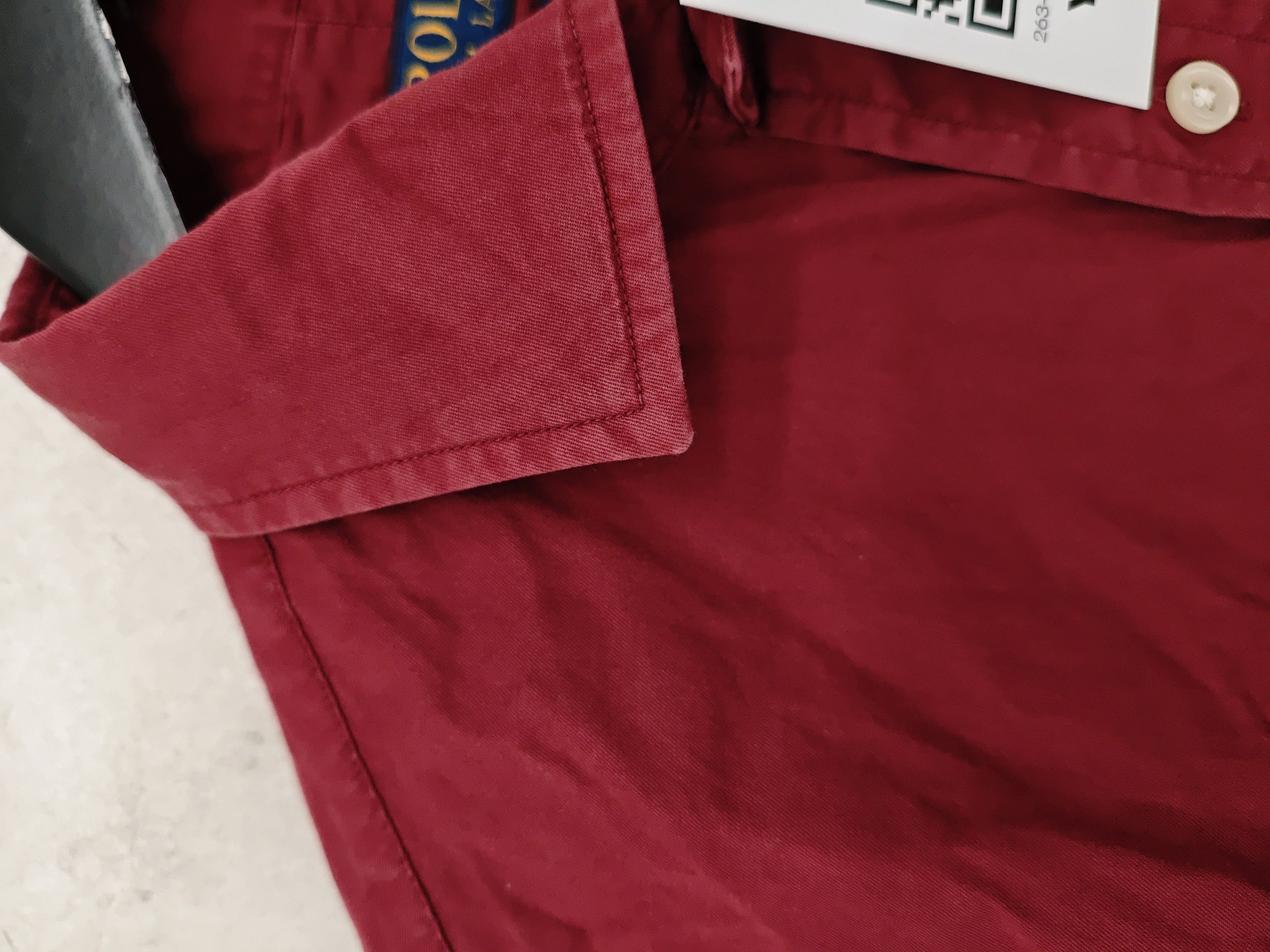 Ralph Lauren Men's Shirt S Red 100% Cotton Basic - Image 5
