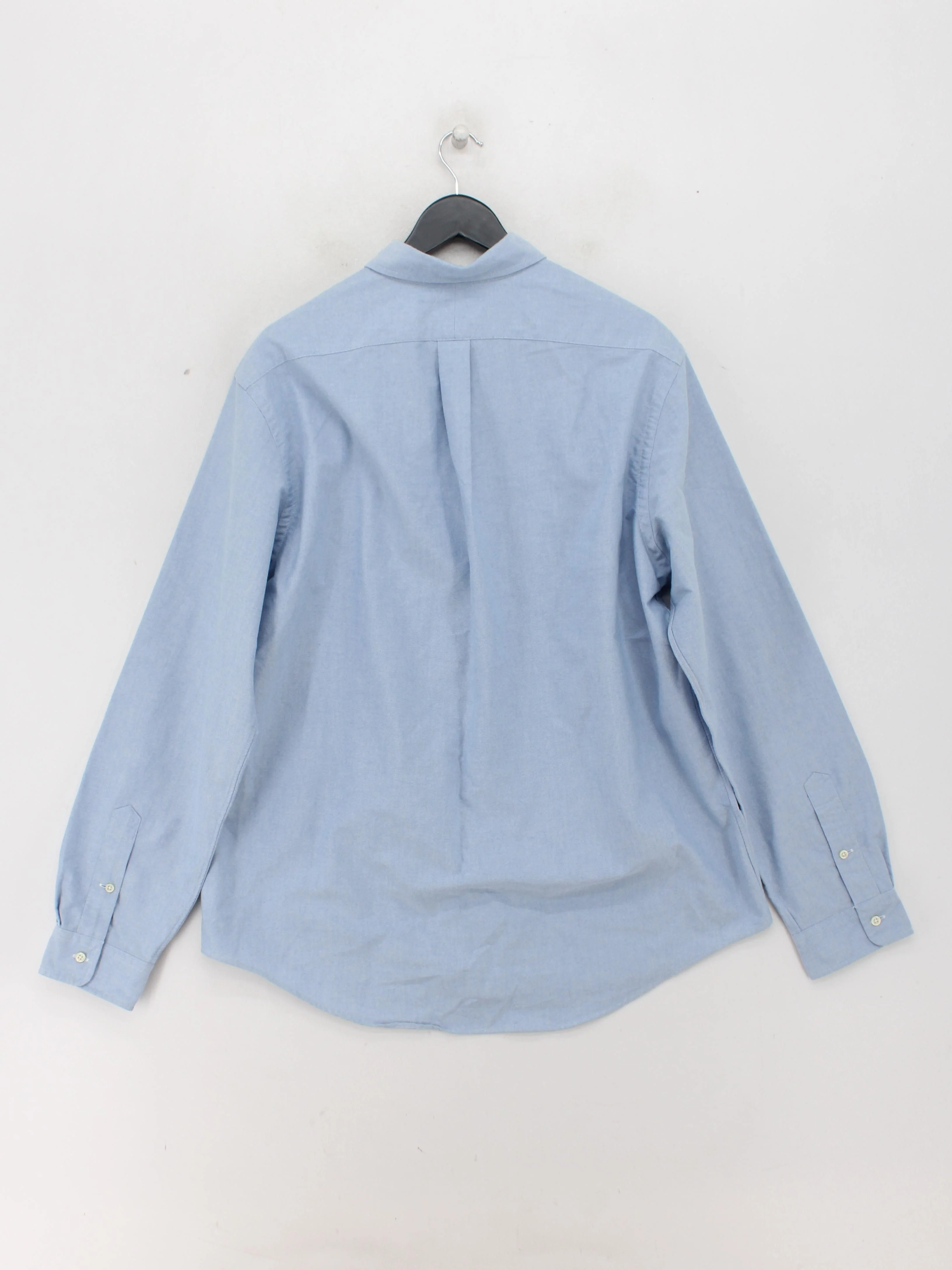 Ralph Lauren Men's Shirt XL Blue 100% Cotton Basic - Image 2
