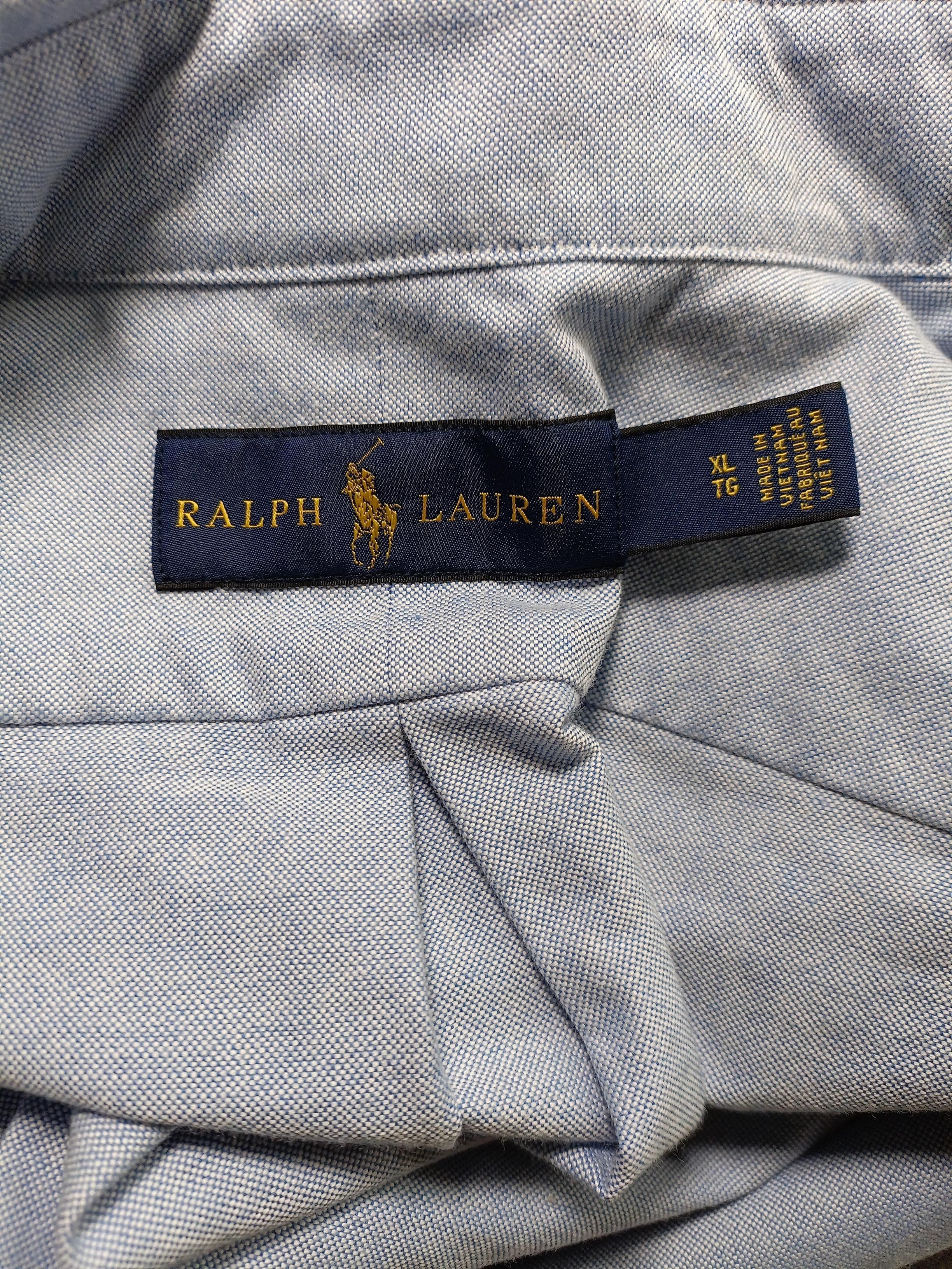 Ralph Lauren Men's Shirt XL Blue 100% Cotton Basic - Image 5