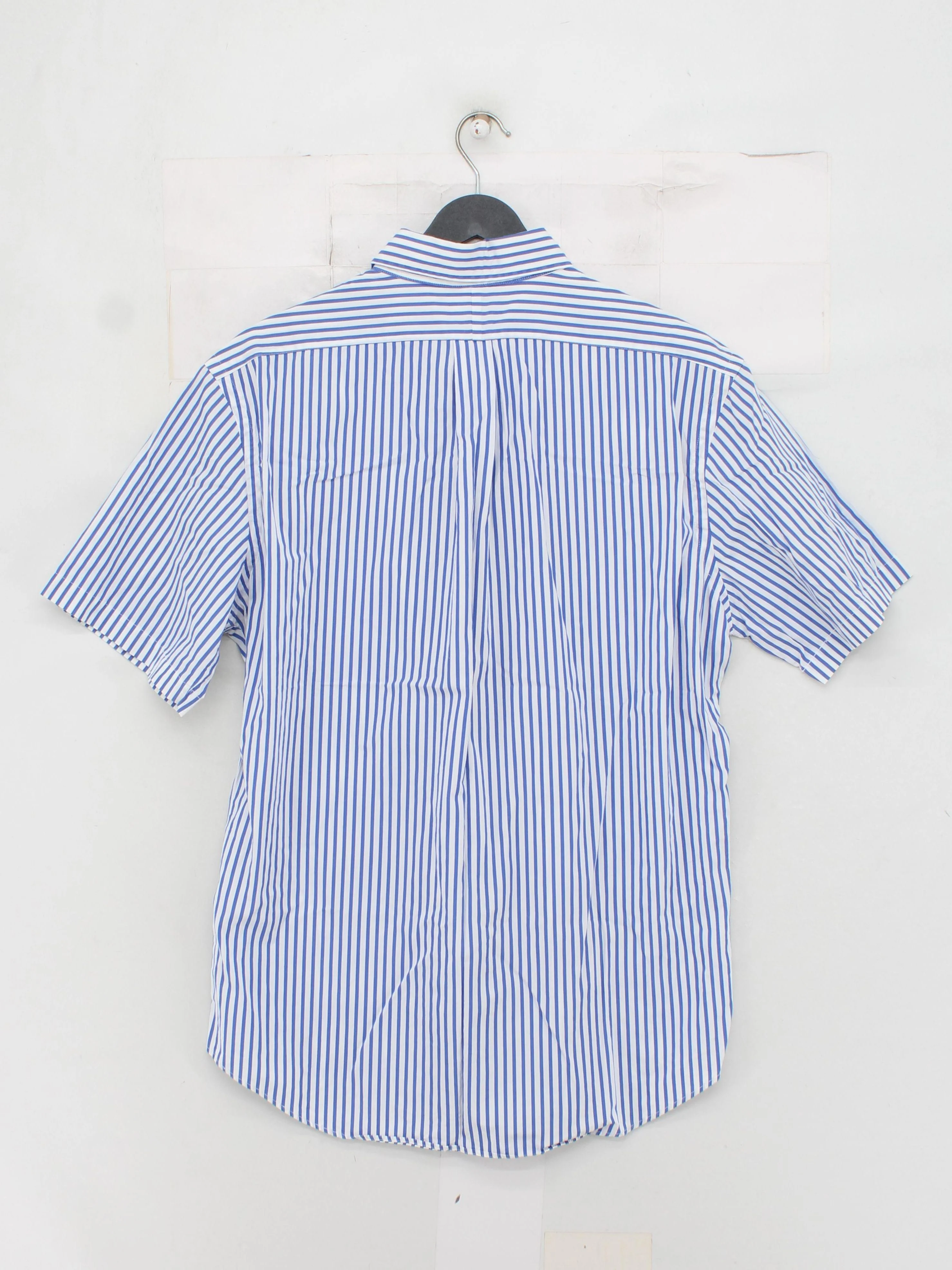 Ralph Lauren Men's Shirt XL Blue Striped 100% Cotton Basic - Image 2