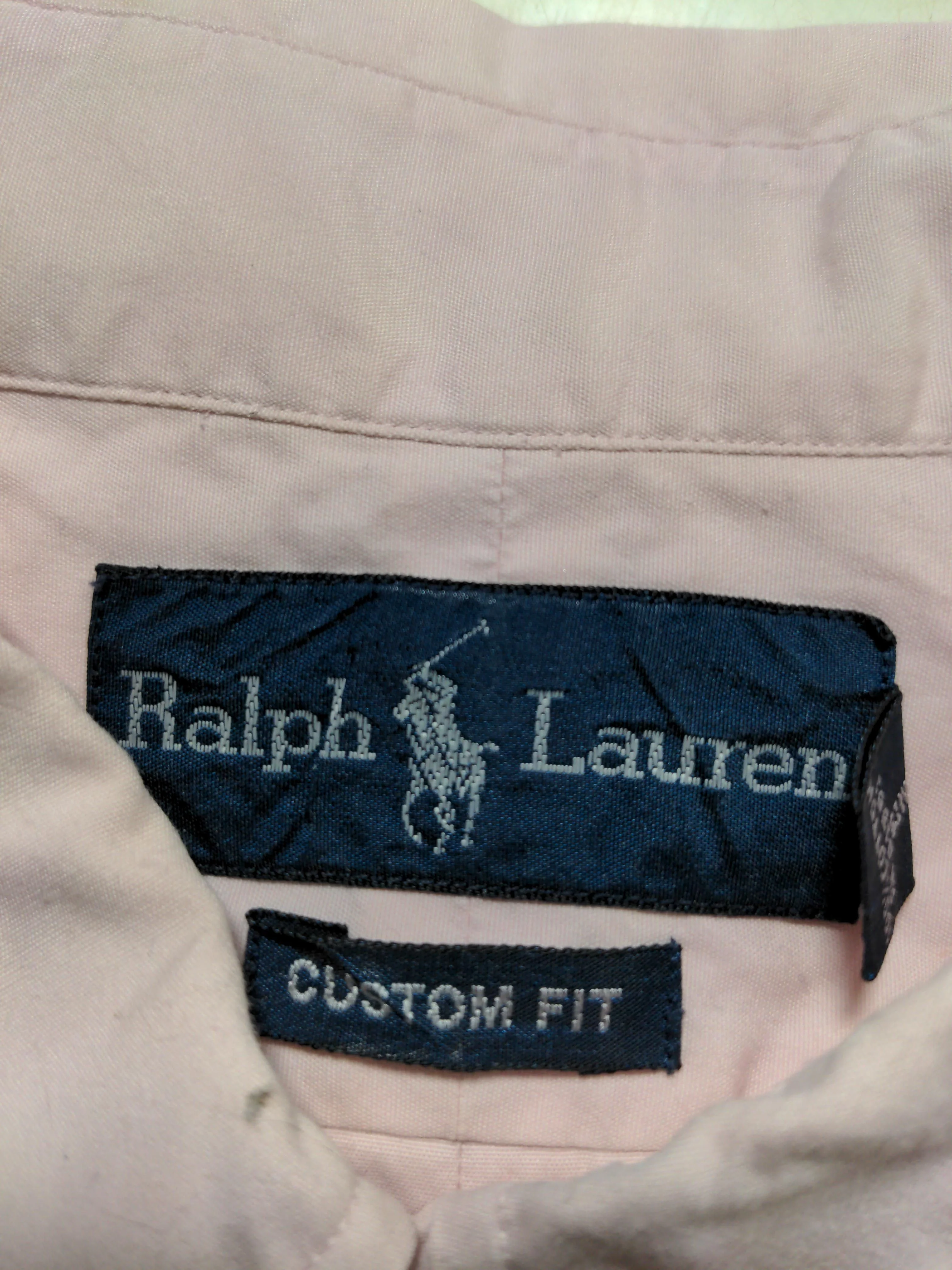 Ralph Lauren Men's Shirt XL Pink 100% Cotton Basic - Image 6