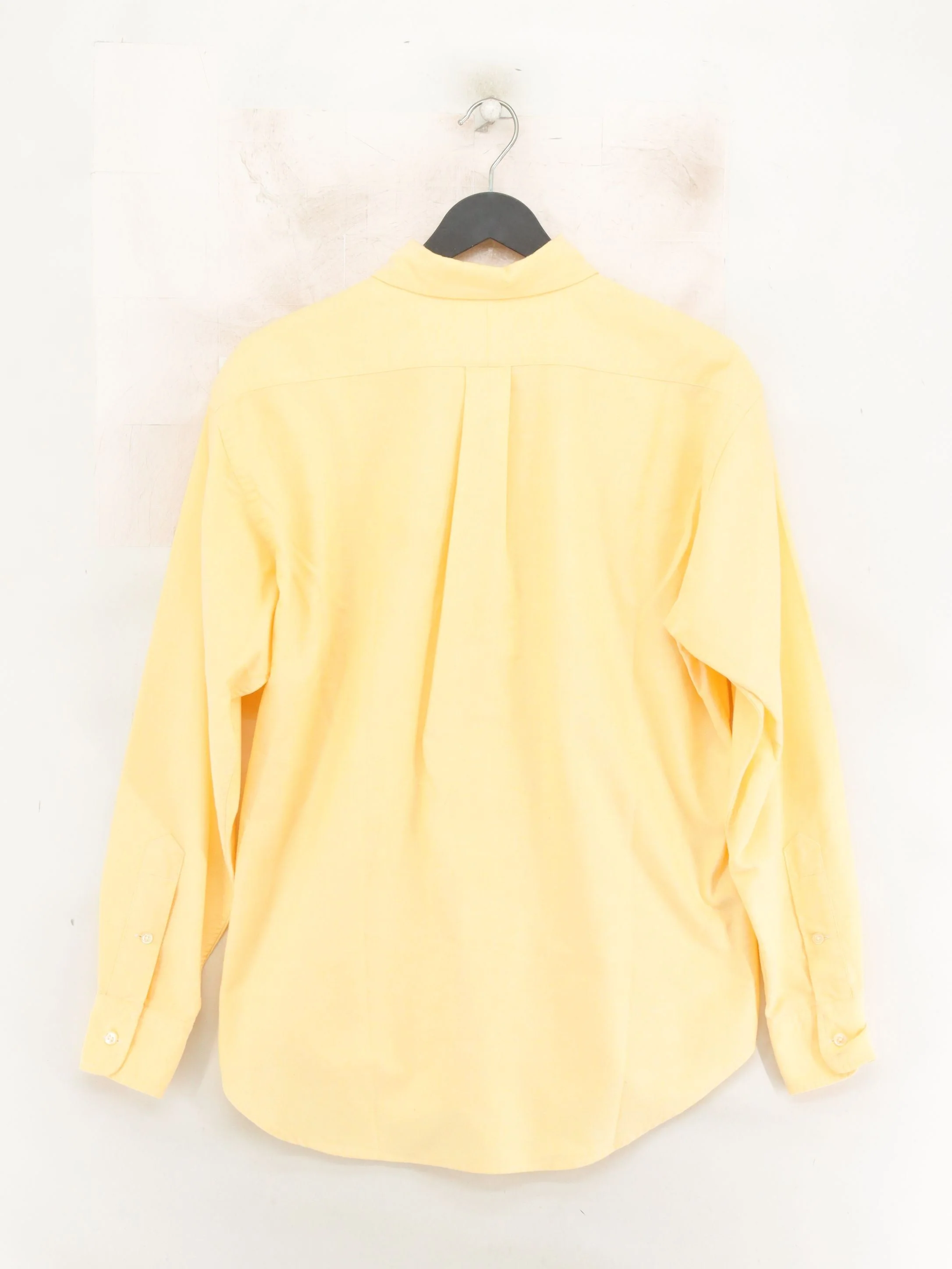 Ralph Lauren Men's Shirt XL Yellow 100% Cotton Basic - Image 2