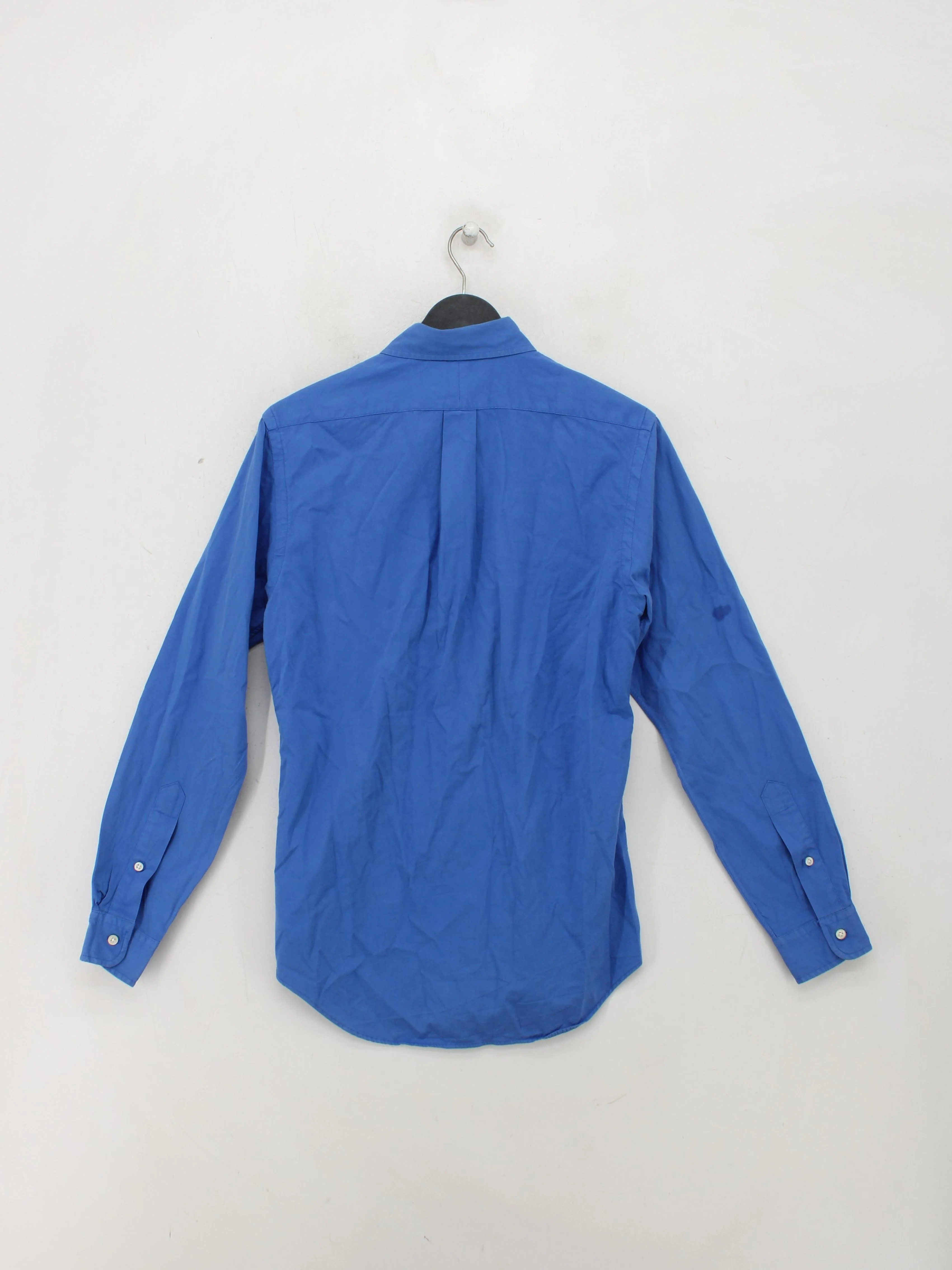 Ralph Lauren Men's Shirt XS Blue 100% Cotton Basic - Image 2