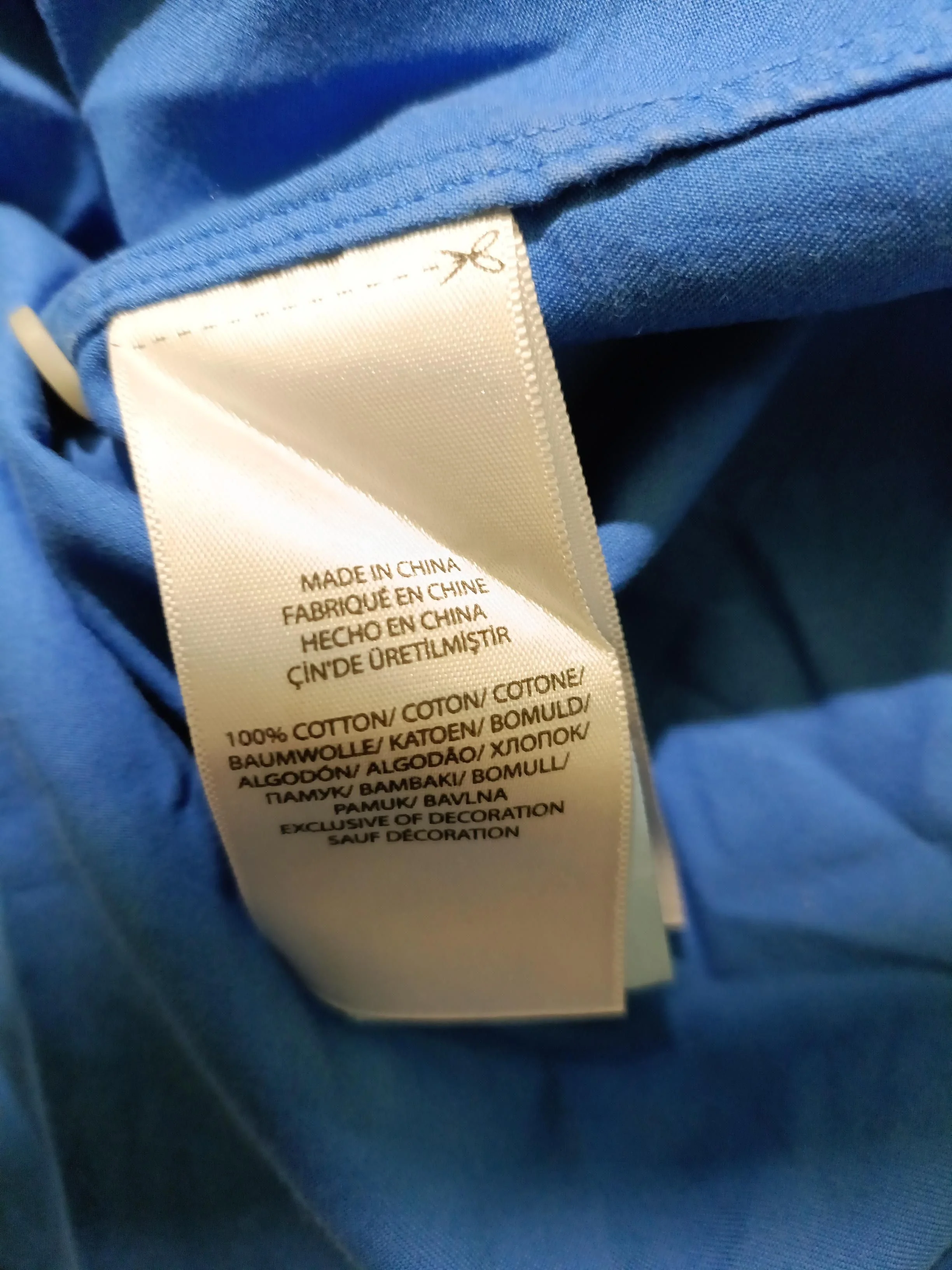 Ralph Lauren Men's Shirt XS Blue 100% Cotton Basic - Image 8