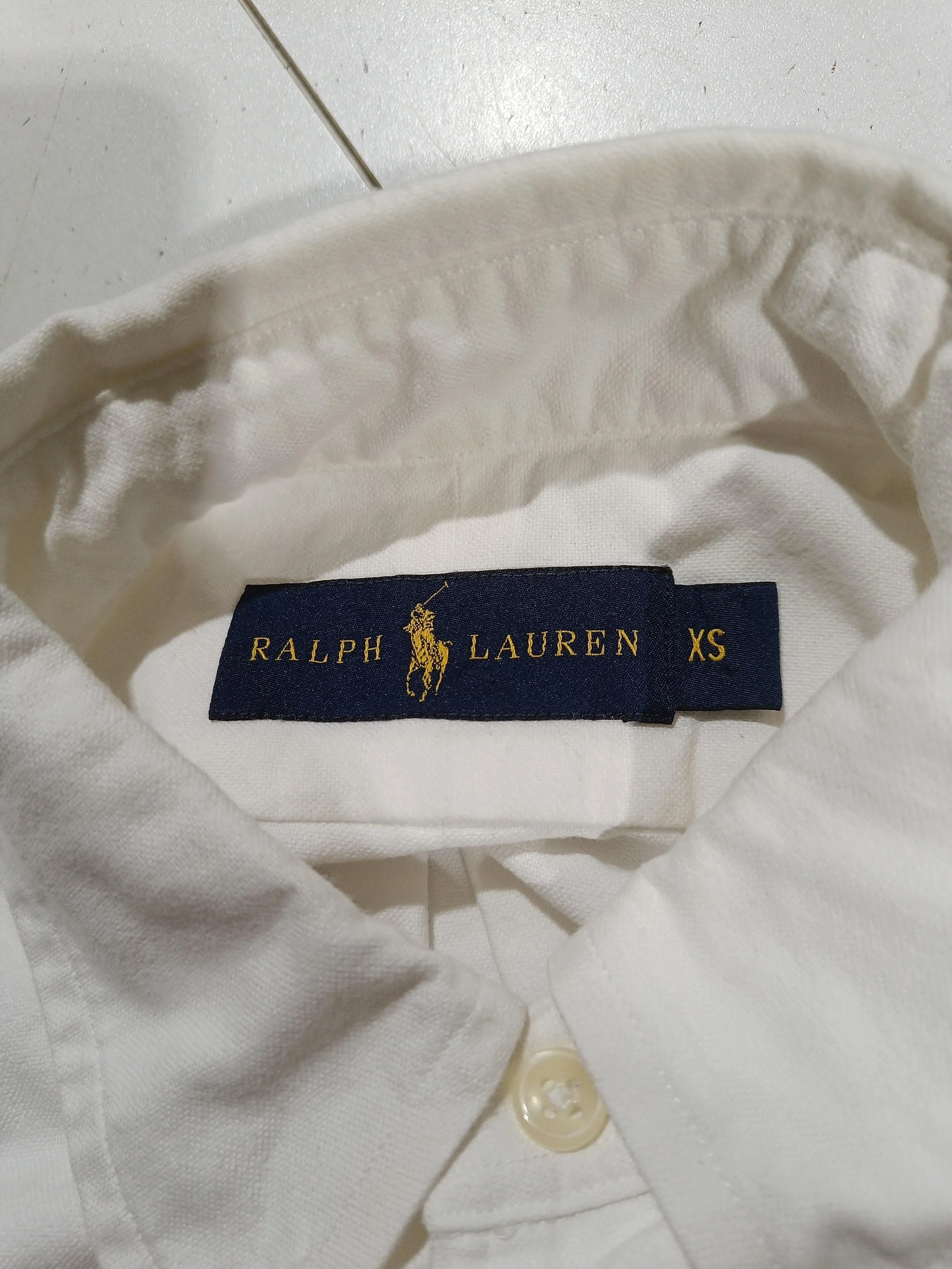 Ralph Lauren Men's Shirt XS White 100% Cotton Basic - Image 5