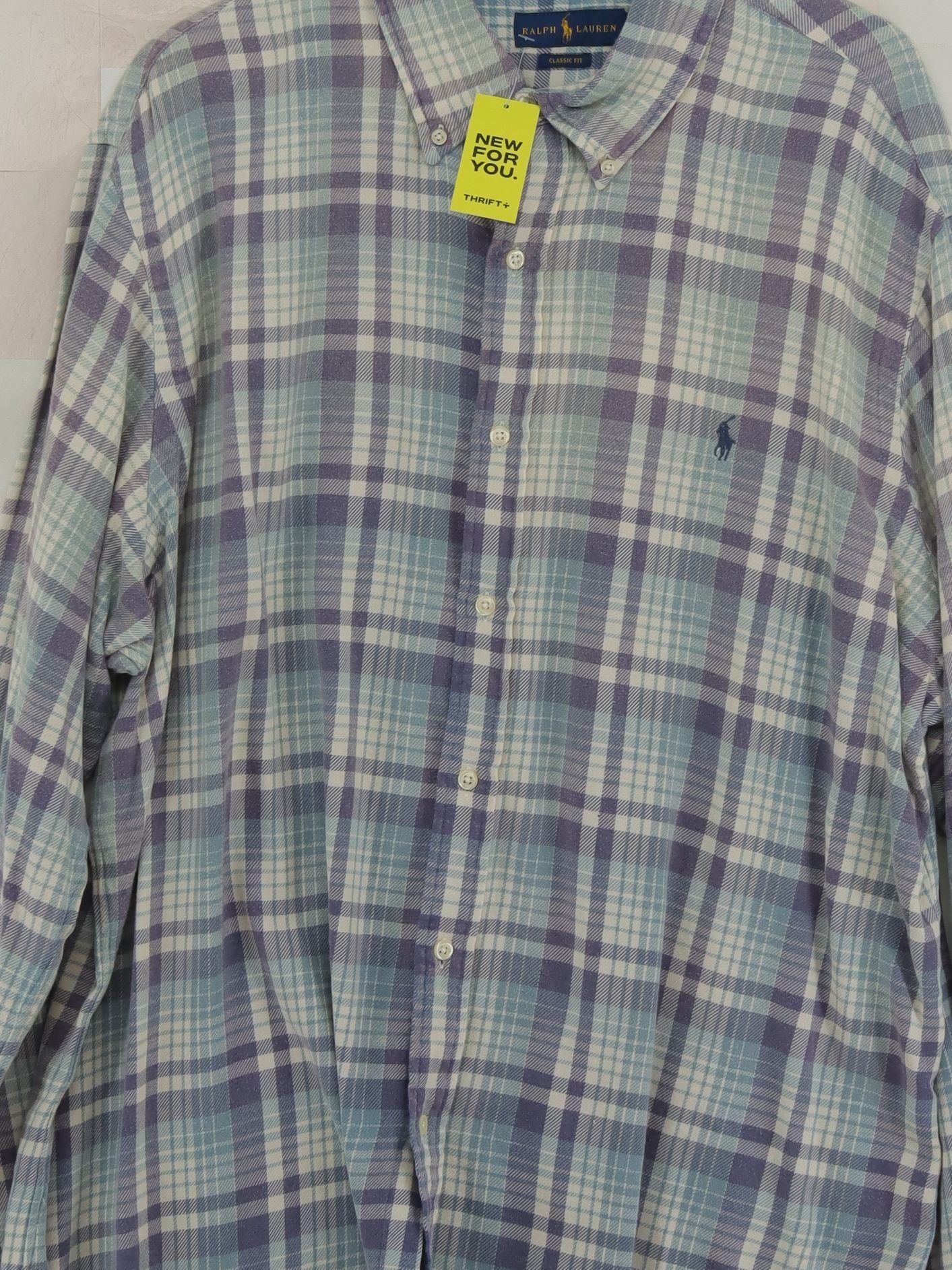 Ralph Lauren Men's Shirt XXL Multi Checkered 100% Cotton Basic - Image 3