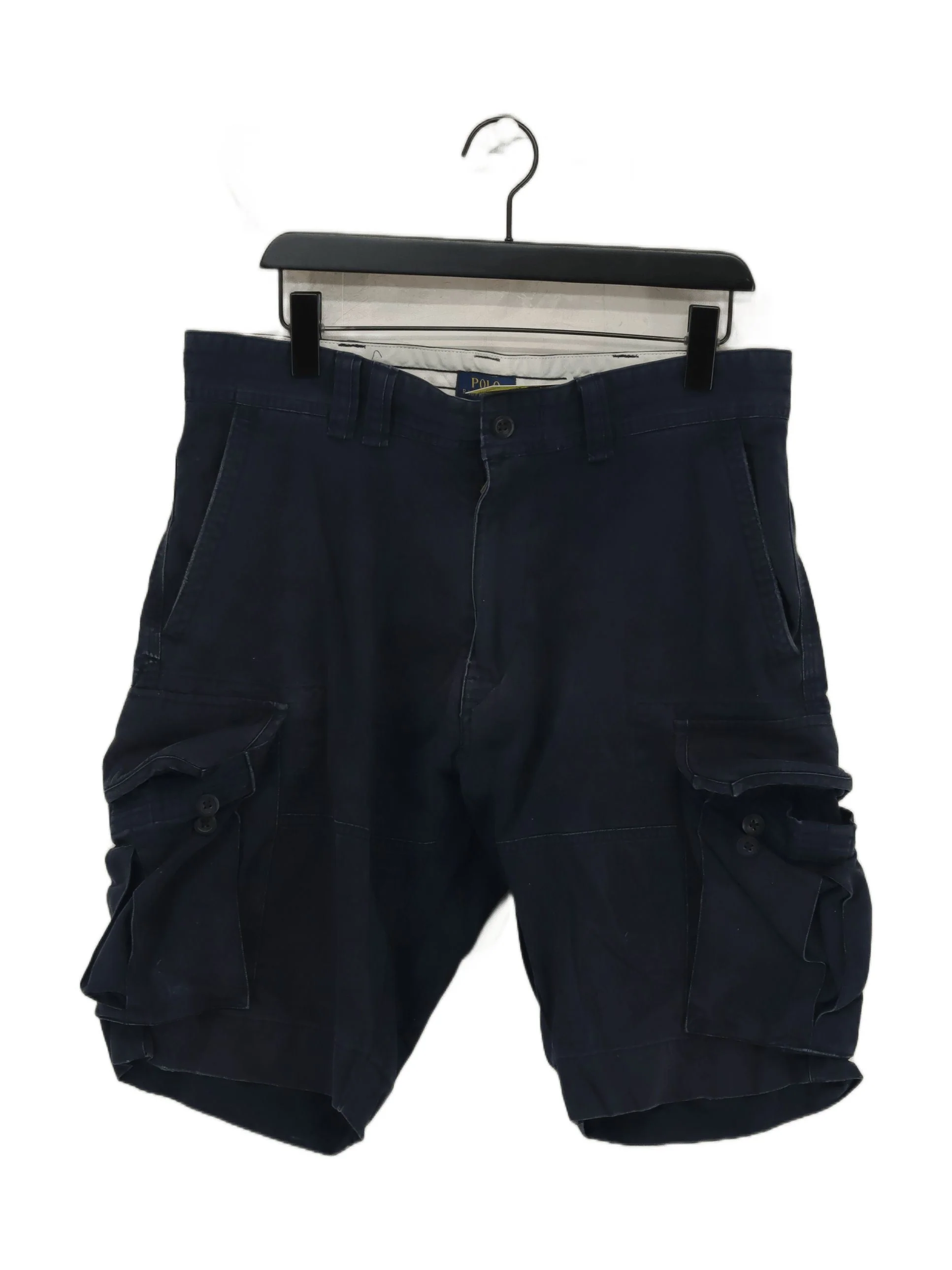 Ralph Lauren Men's Shorts M Blue 100% Cotton Cargo