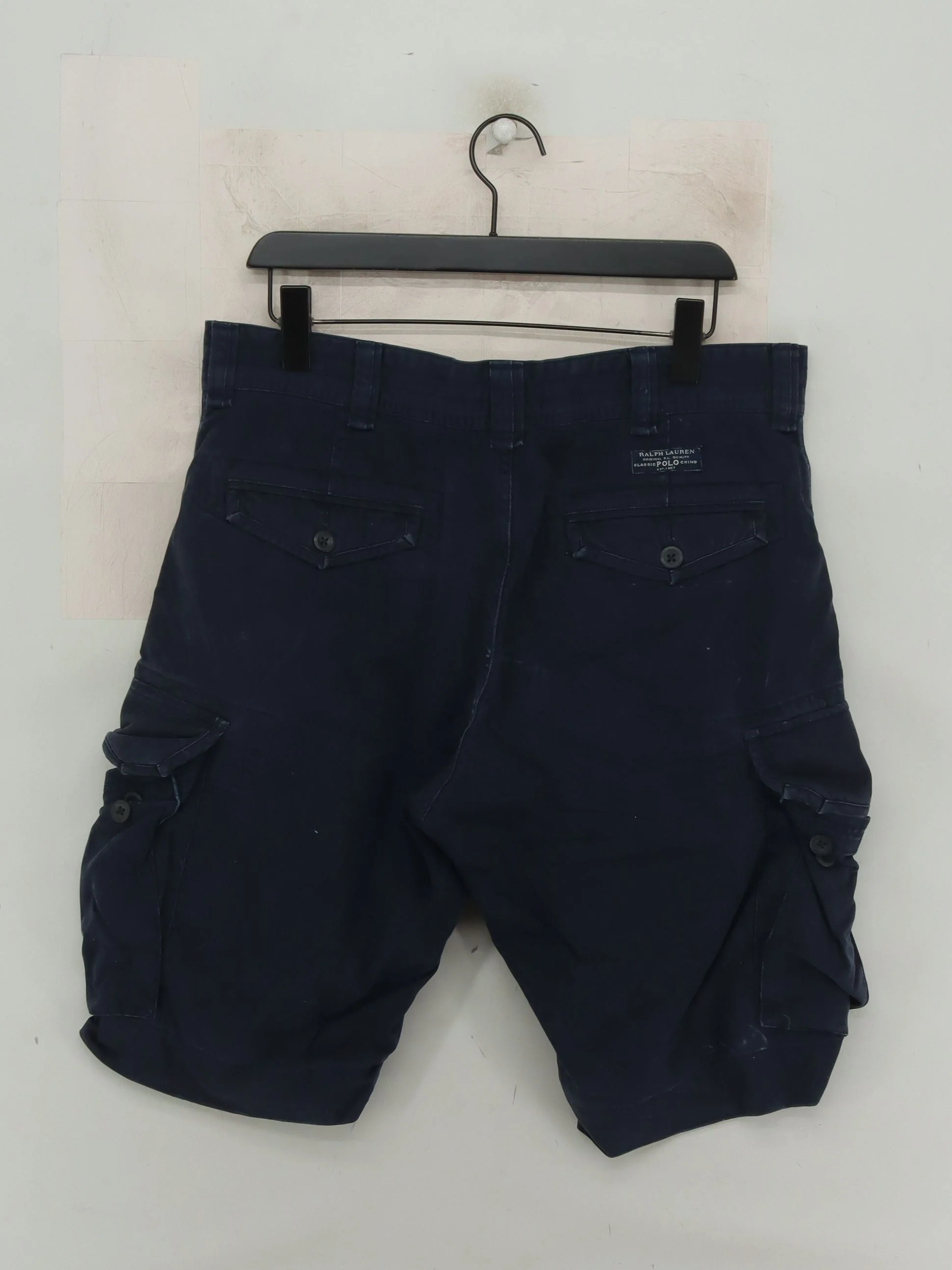 Ralph Lauren Men's Shorts M Blue 100% Cotton Cargo - Image 2