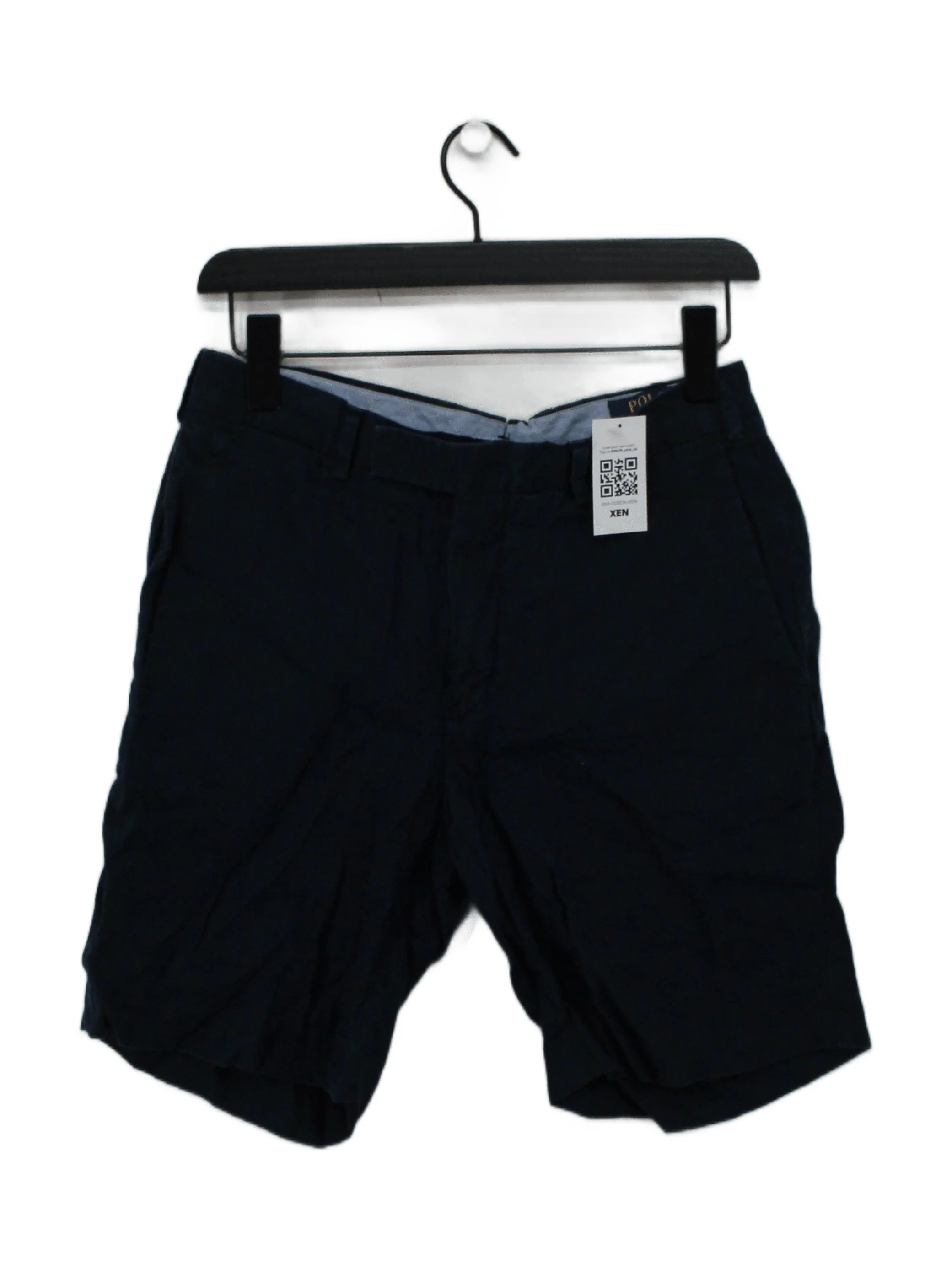 Ralph Lauren Men's Shorts W 32 in Blue 100% Linen Chino