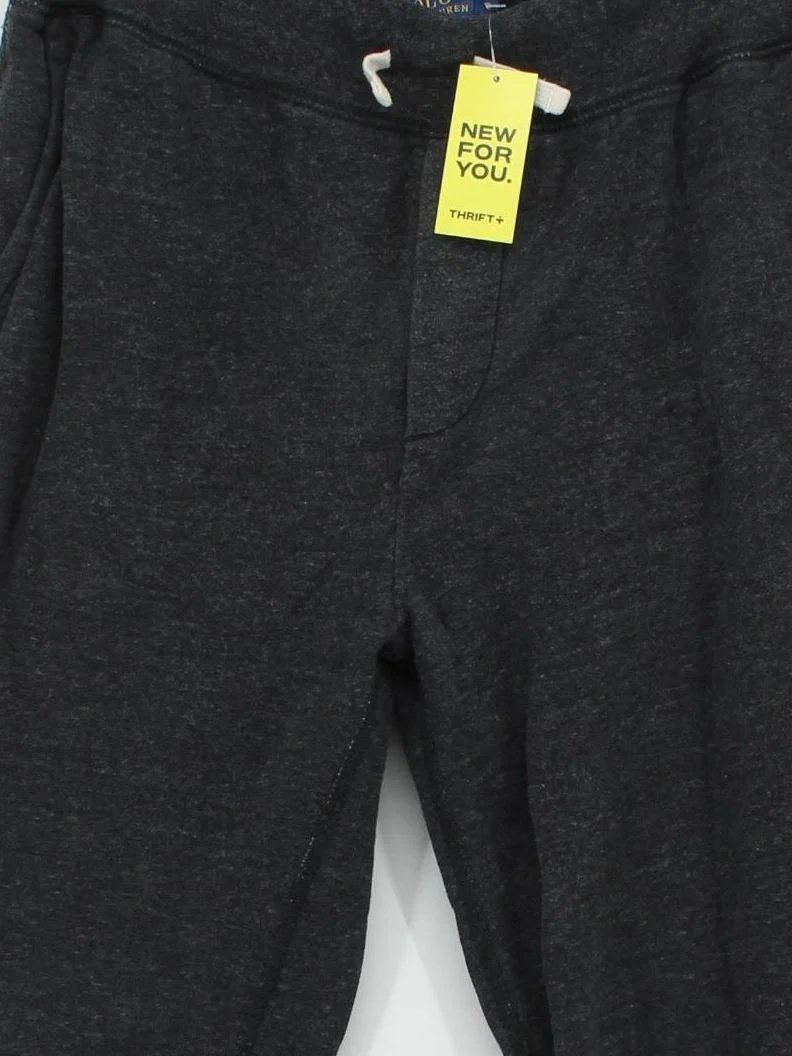 Ralph Lauren Men's Sports Bottoms S Grey 100% Cotton Sweatpants - Image 3