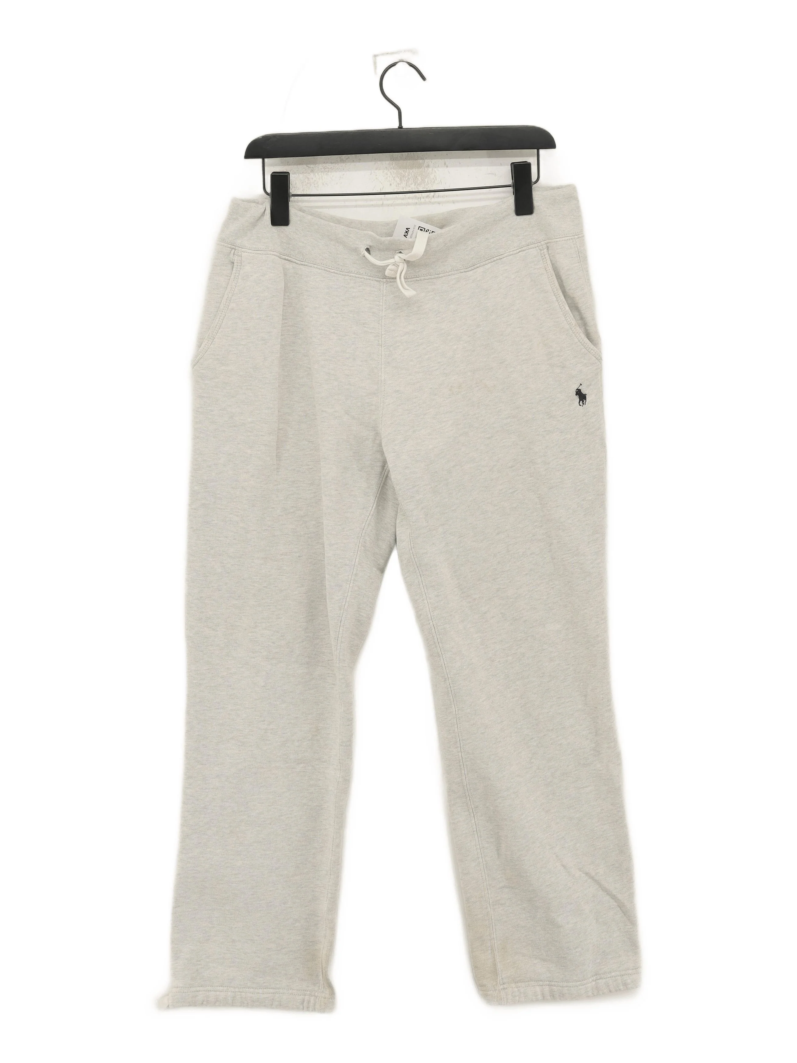 Ralph Lauren Men's Sports Bottoms S Grey Cotton with Polyester Sweatpants