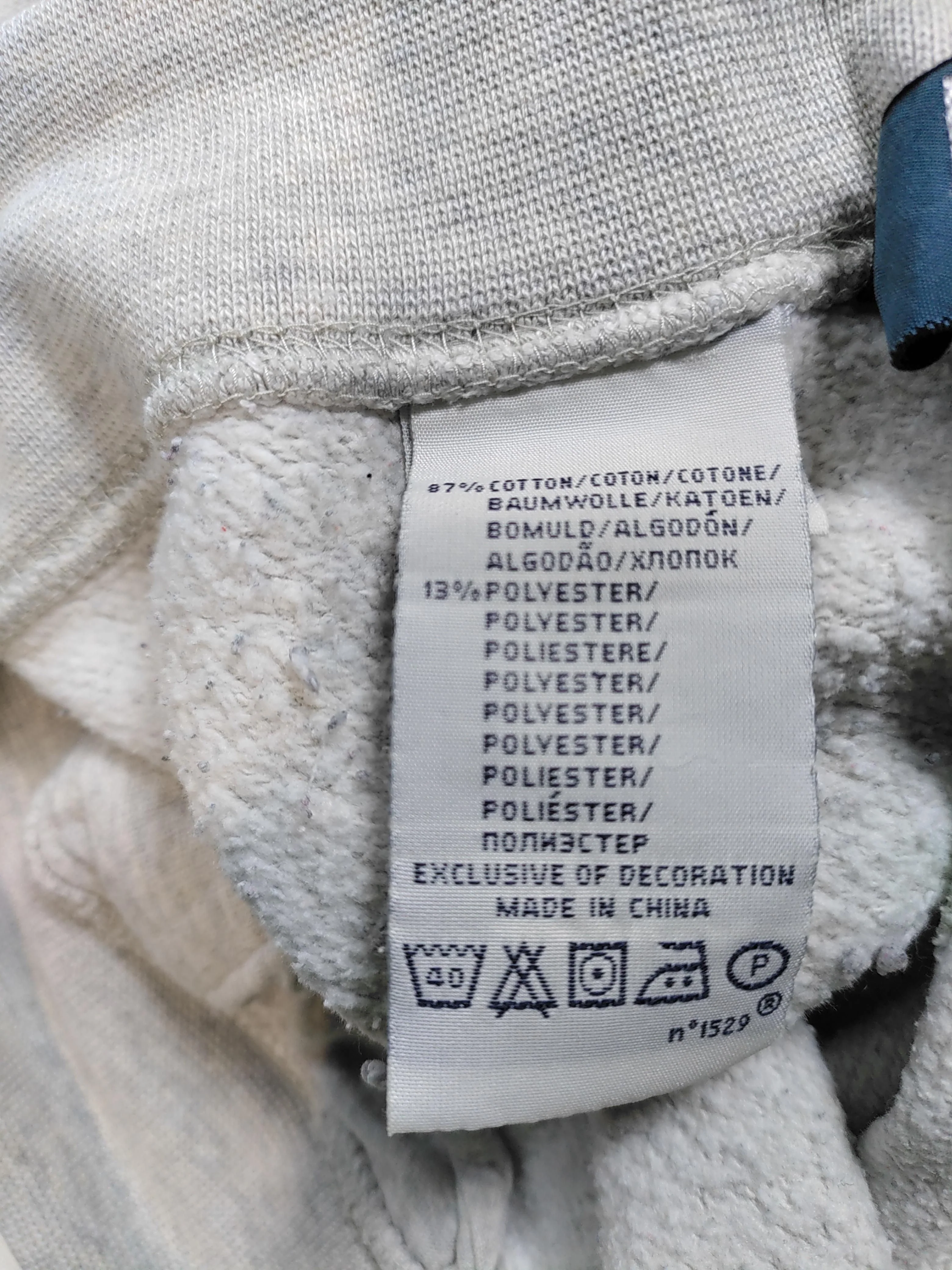 Ralph Lauren Men's Sports Bottoms S Grey Cotton with Polyester Sweatpants - Image 7