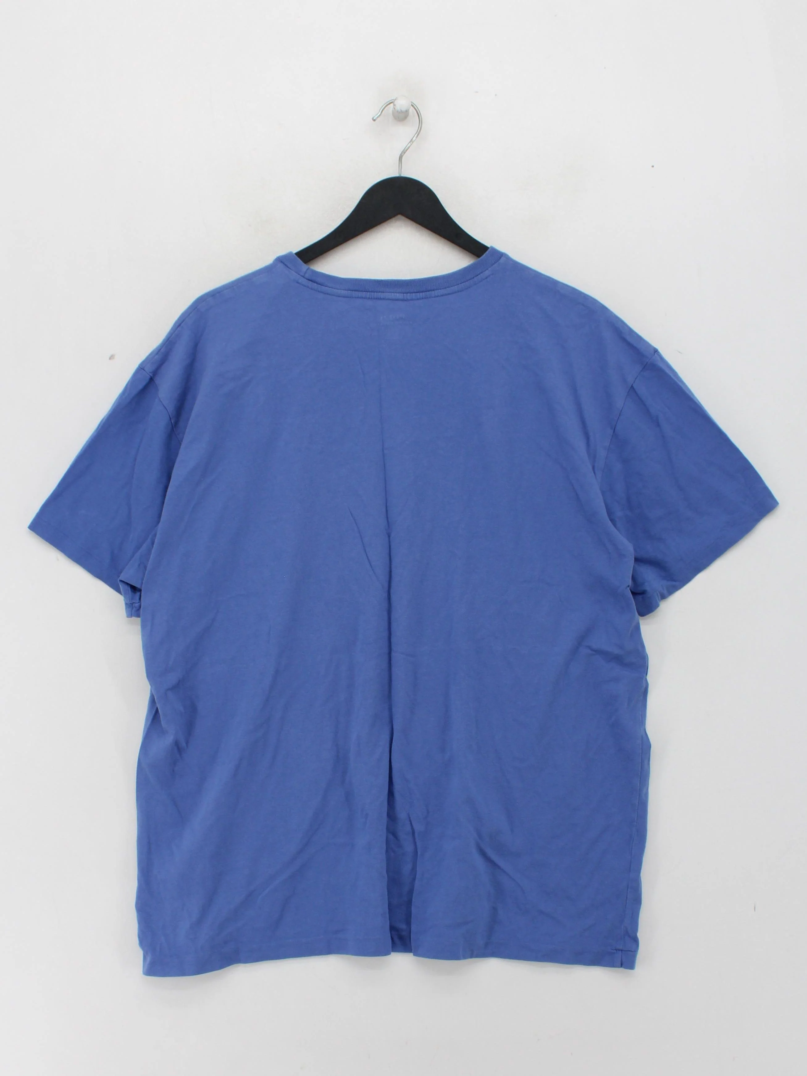 Ralph Lauren Men's T-Shirt L Blue 100% Cotton Basic - Image 2