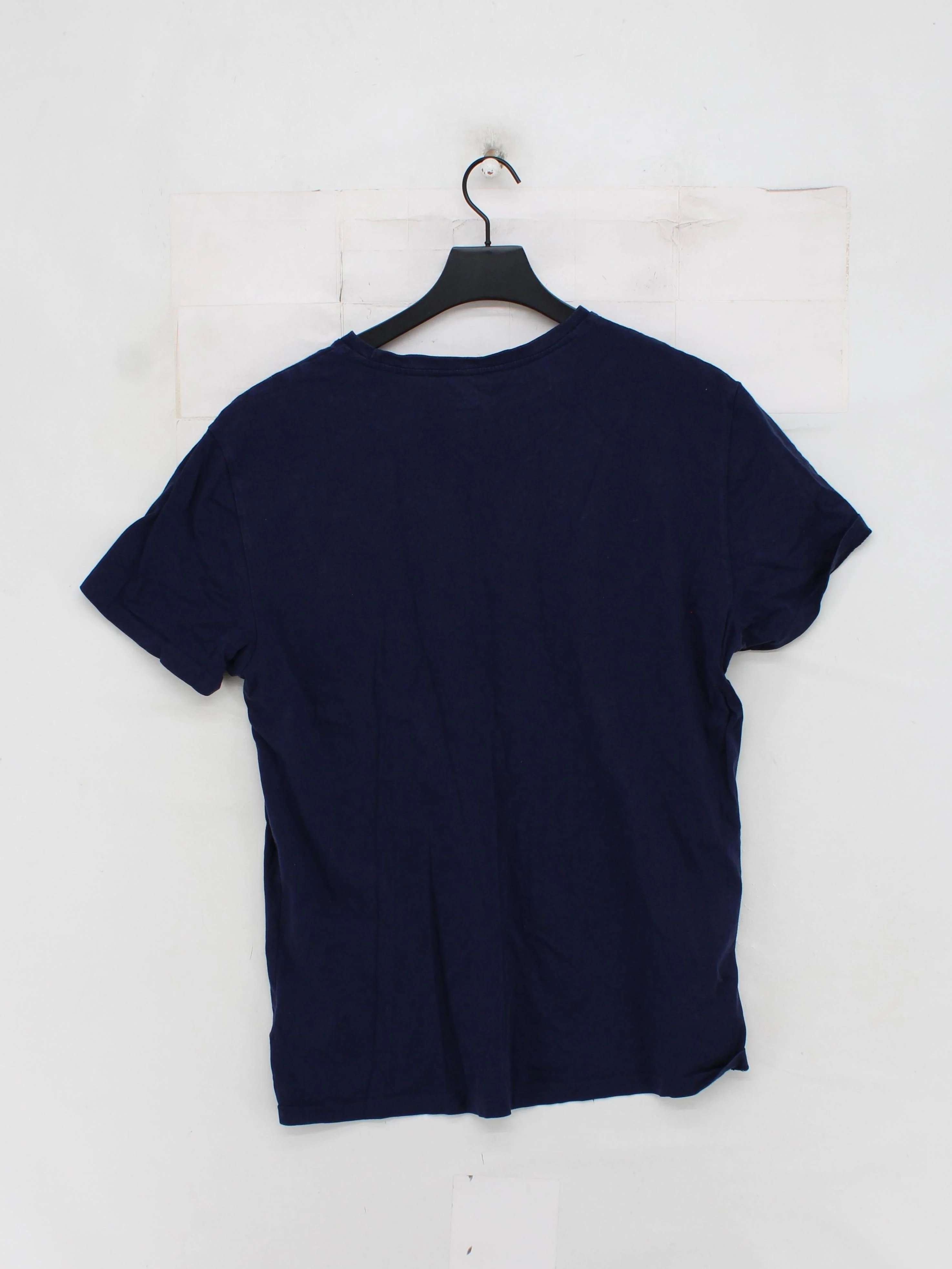 Ralph Lauren Men's T-Shirt L Blue 100% Cotton Basic - Image 2