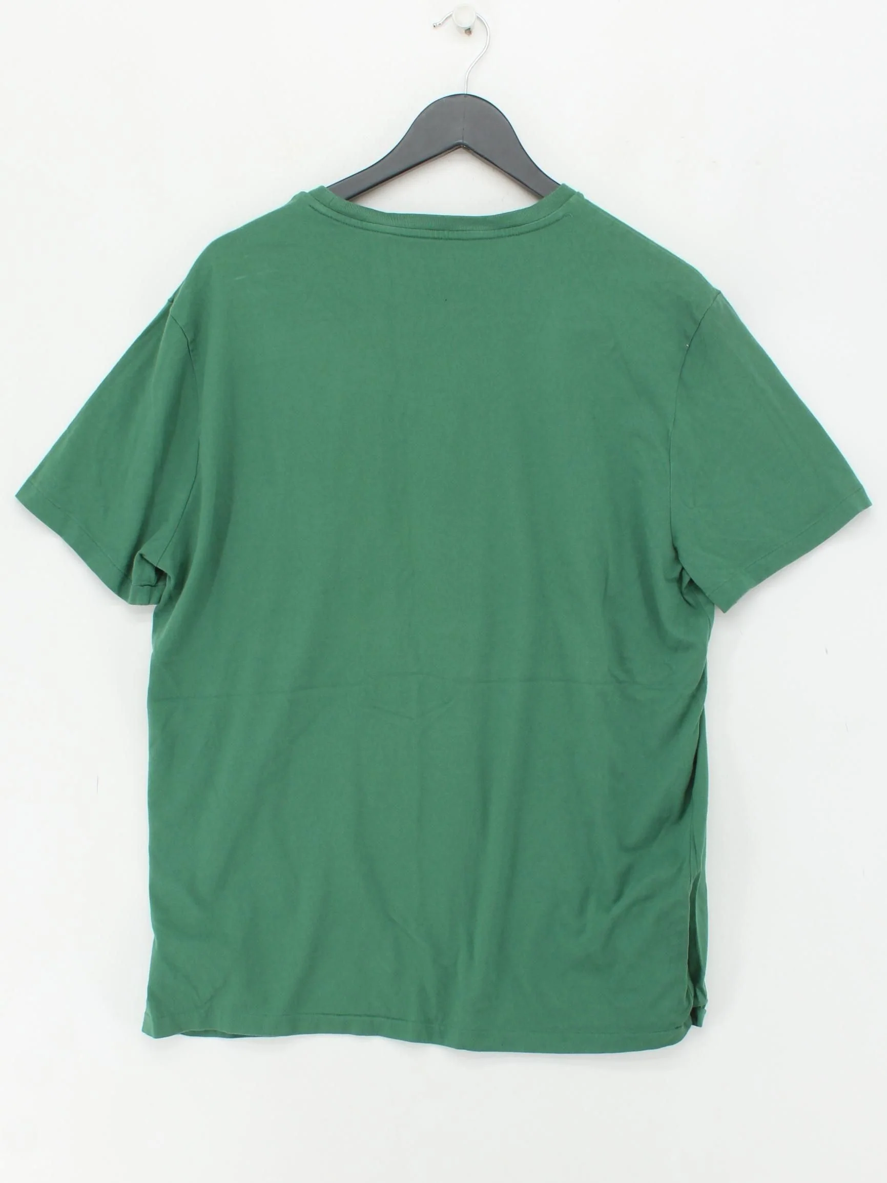 Ralph Lauren Men's T-Shirt L Green 100% Cotton Basic - Image 2