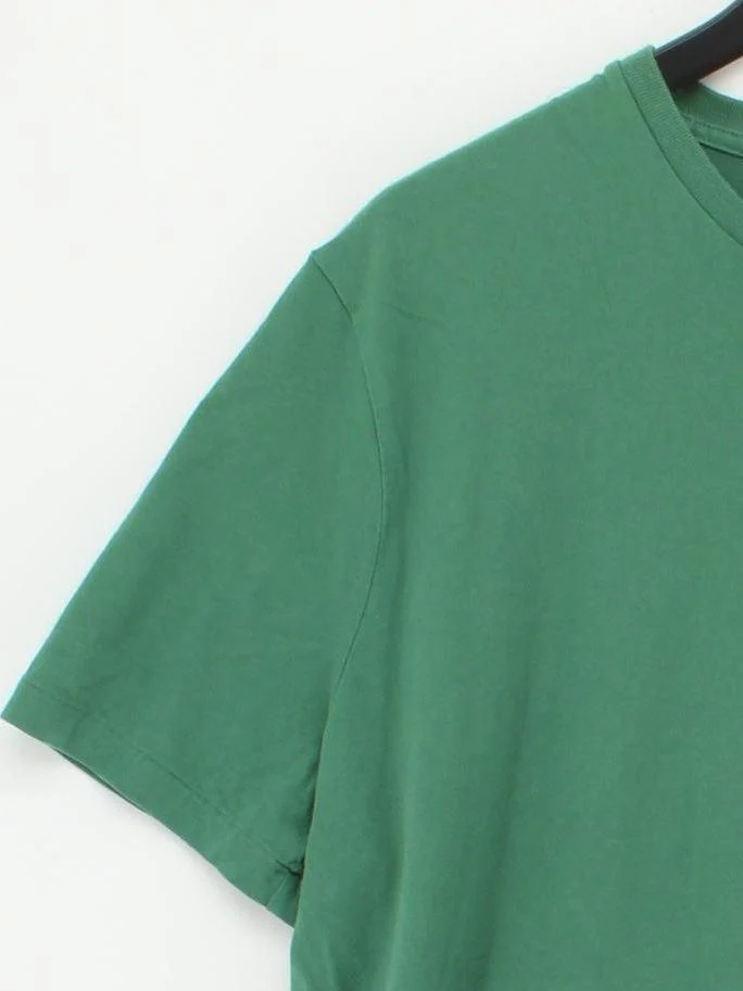 Ralph Lauren Men's T-Shirt L Green 100% Cotton Basic - Image 4