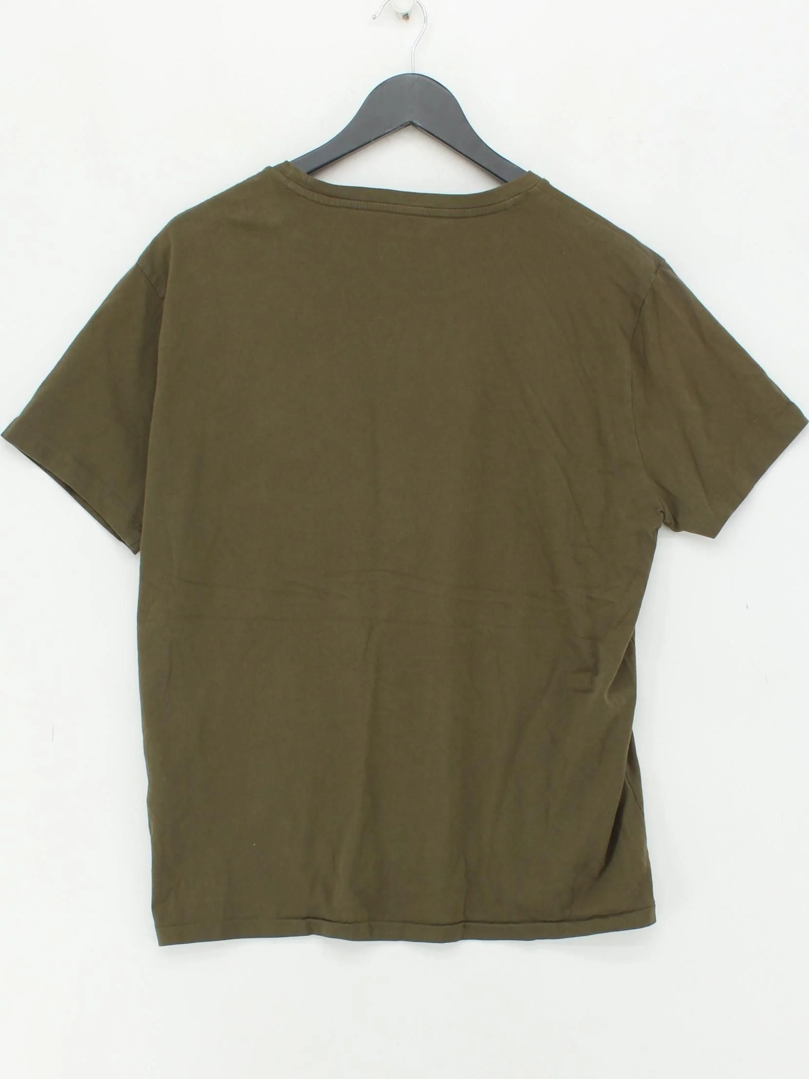 Ralph Lauren Men's T-Shirt L Green 100% Cotton Basic - Image 2