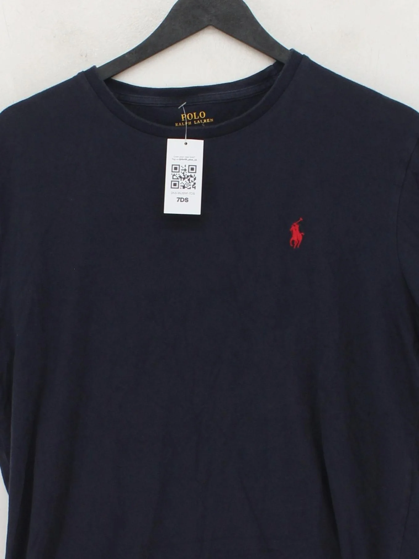 Ralph Lauren Men's T-Shirt M Blue 100% Cotton Basic - Image 3