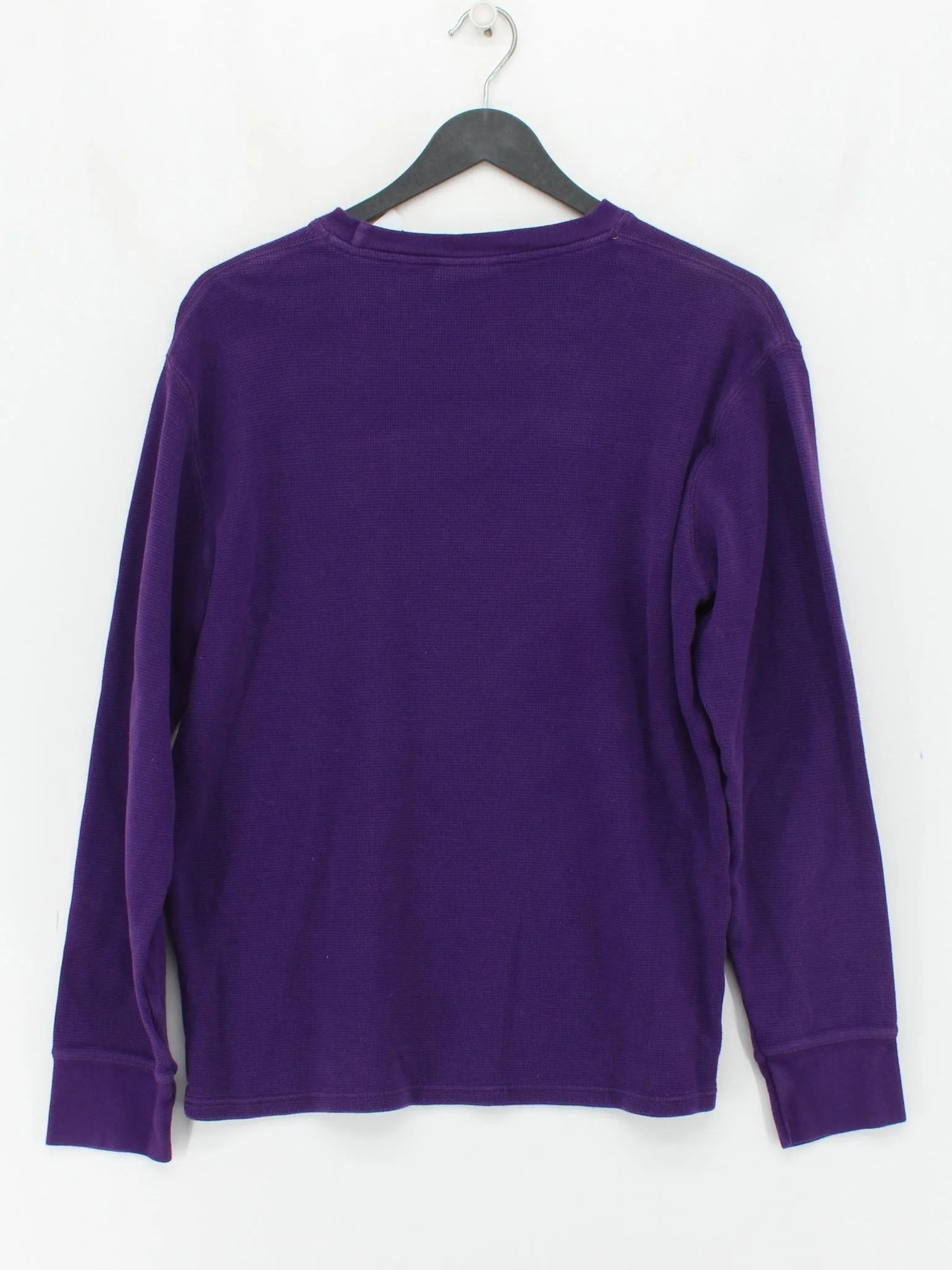 Ralph Lauren Men's T-Shirt M Purple 100% Cotton Basic - Image 2