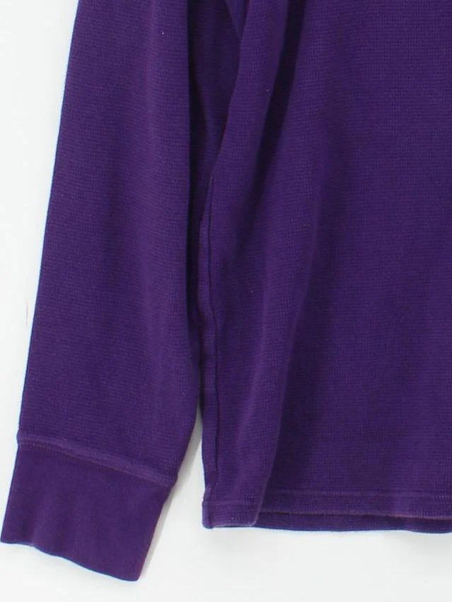 Ralph Lauren Men's T-Shirt M Purple 100% Cotton Basic - Image 4