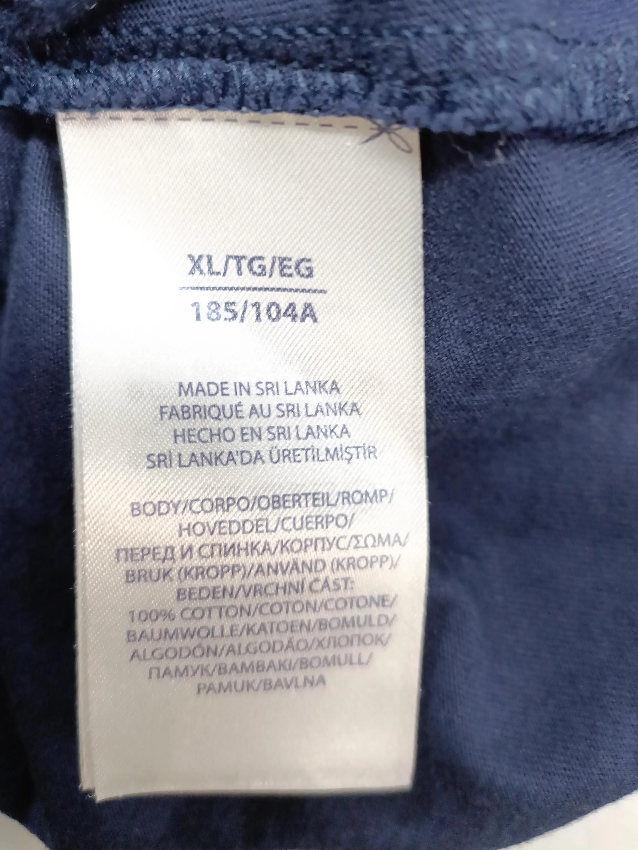 Ralph Lauren Men's T-Shirt XL Blue 100% Cotton Basic - Image 6