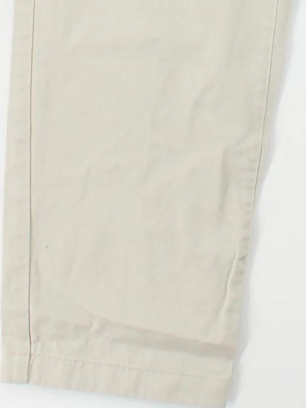 Ralph Lauren Men's Trousers L Cream 100% Cotton Straight Chino - Image 4