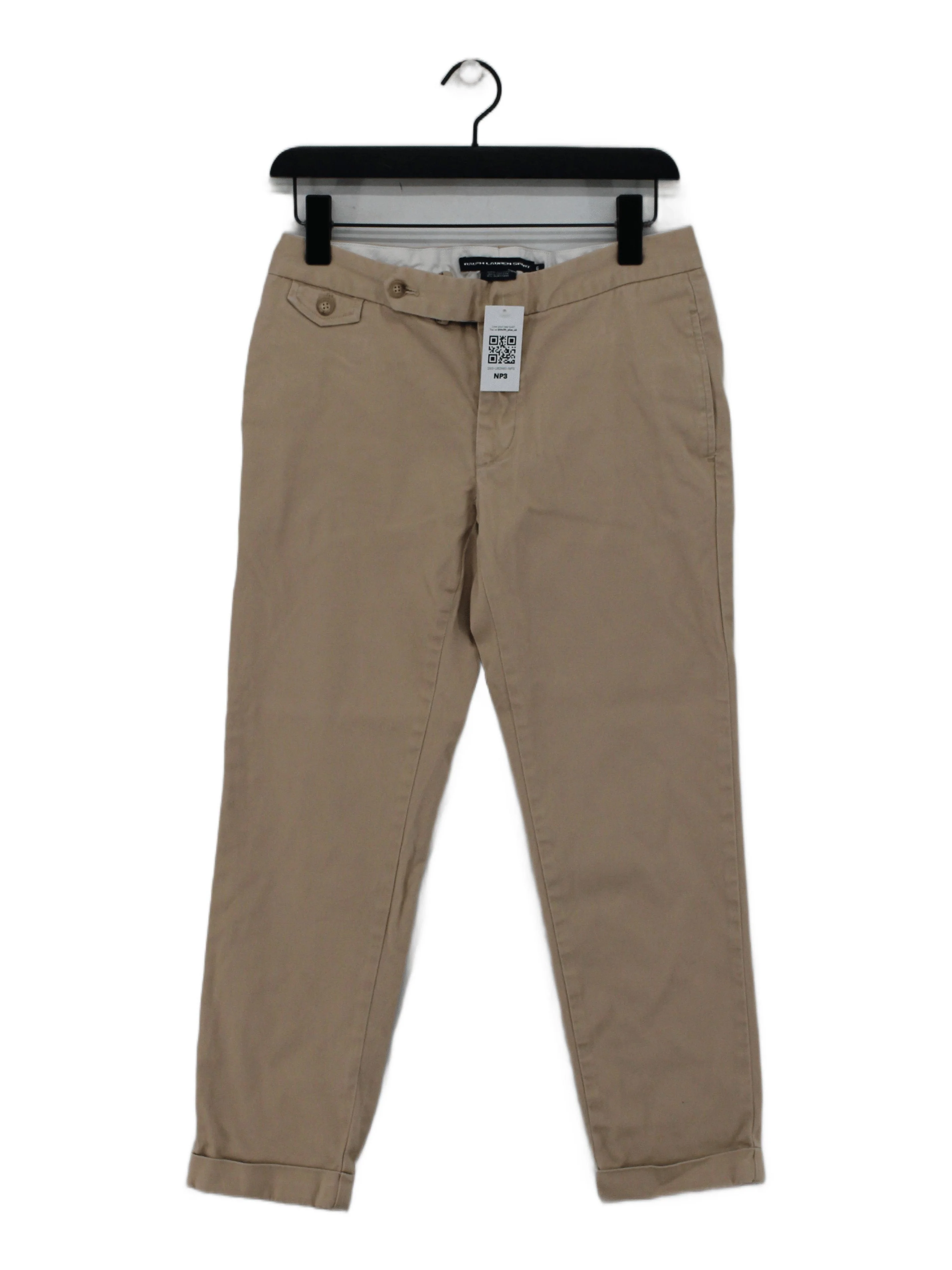 Ralph Lauren Men's Trousers M Tan Cotton with Elastane Tapered Chino